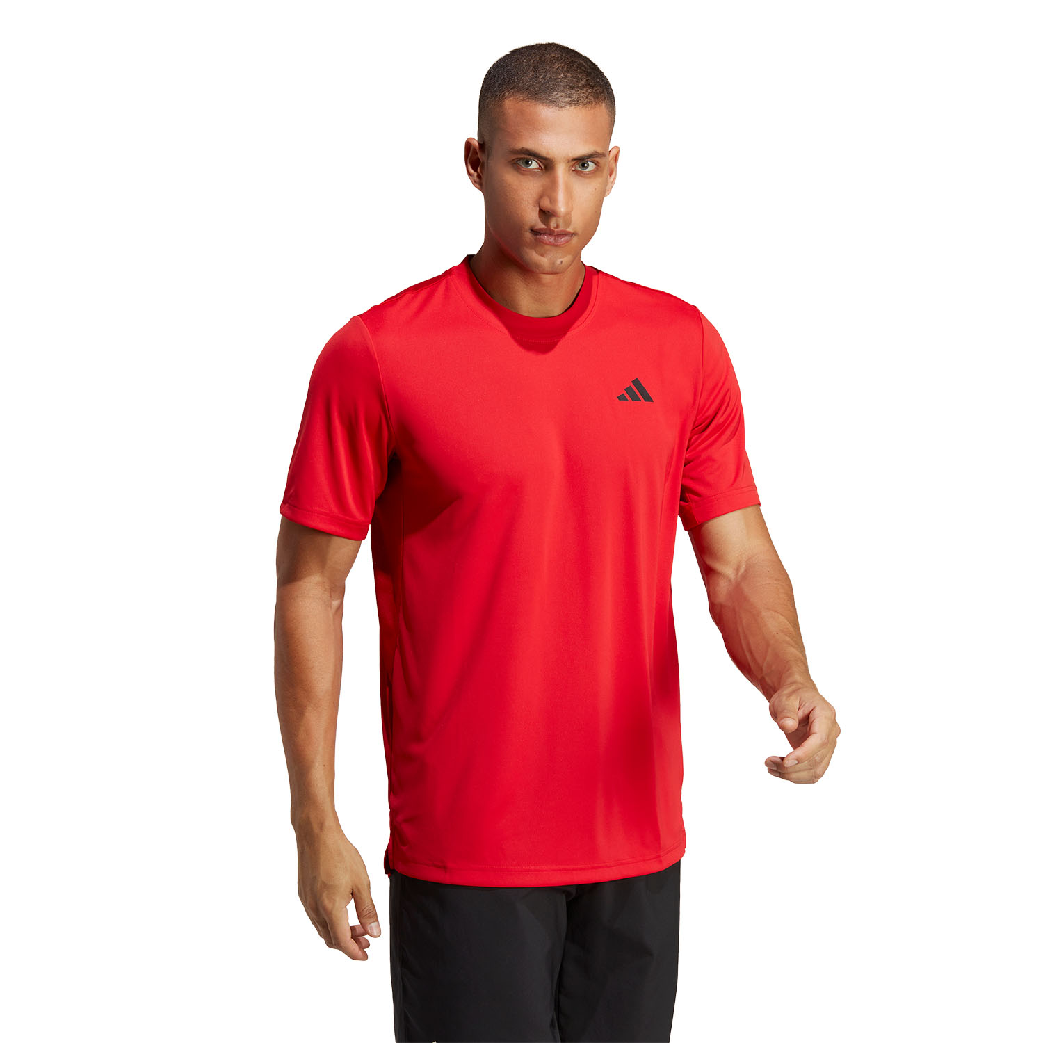 adidas Club Men's Tennis T-Shirt - Better Scarlet