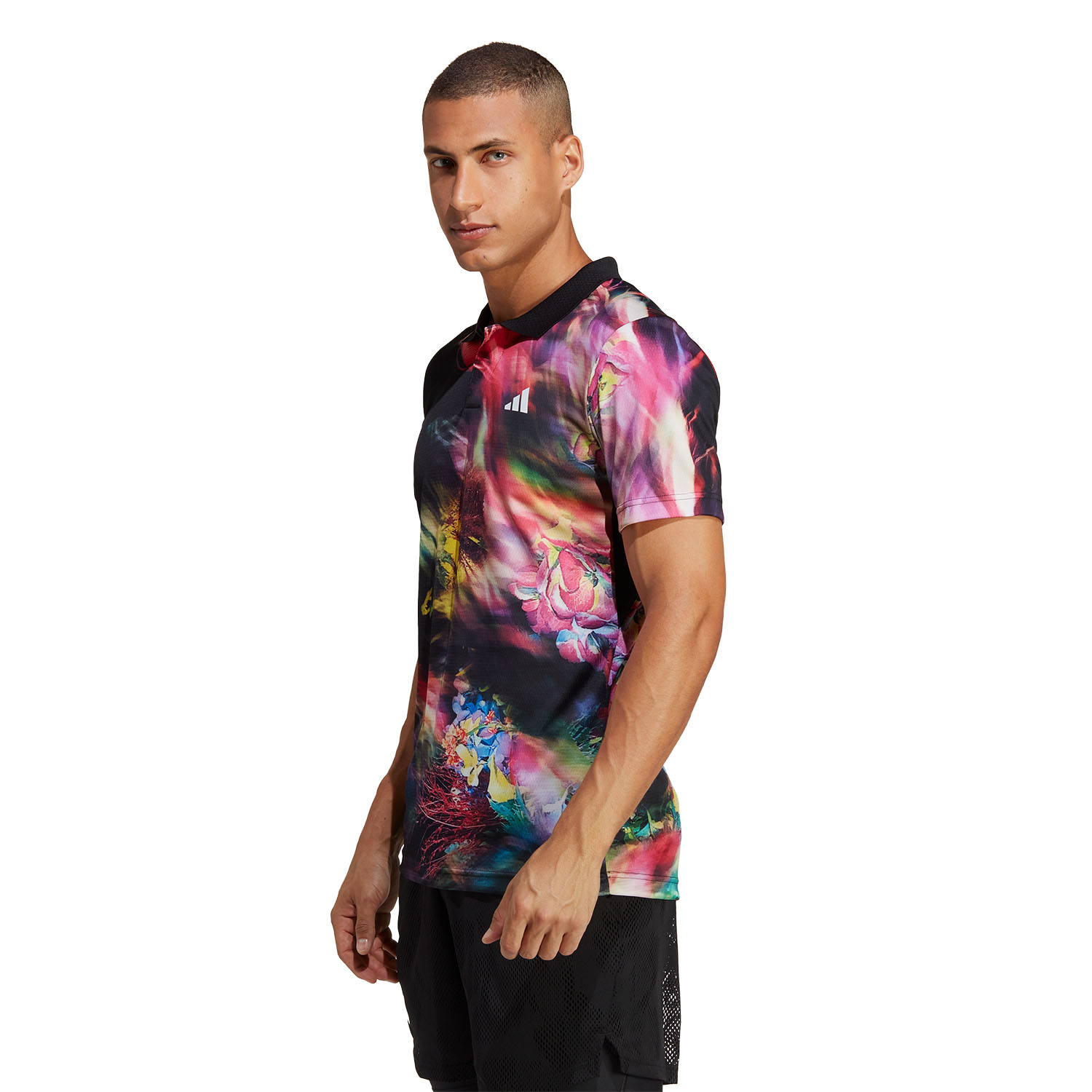 adidas Melbourne FreeLift Polo da Tennis Uomo Multicolor Black