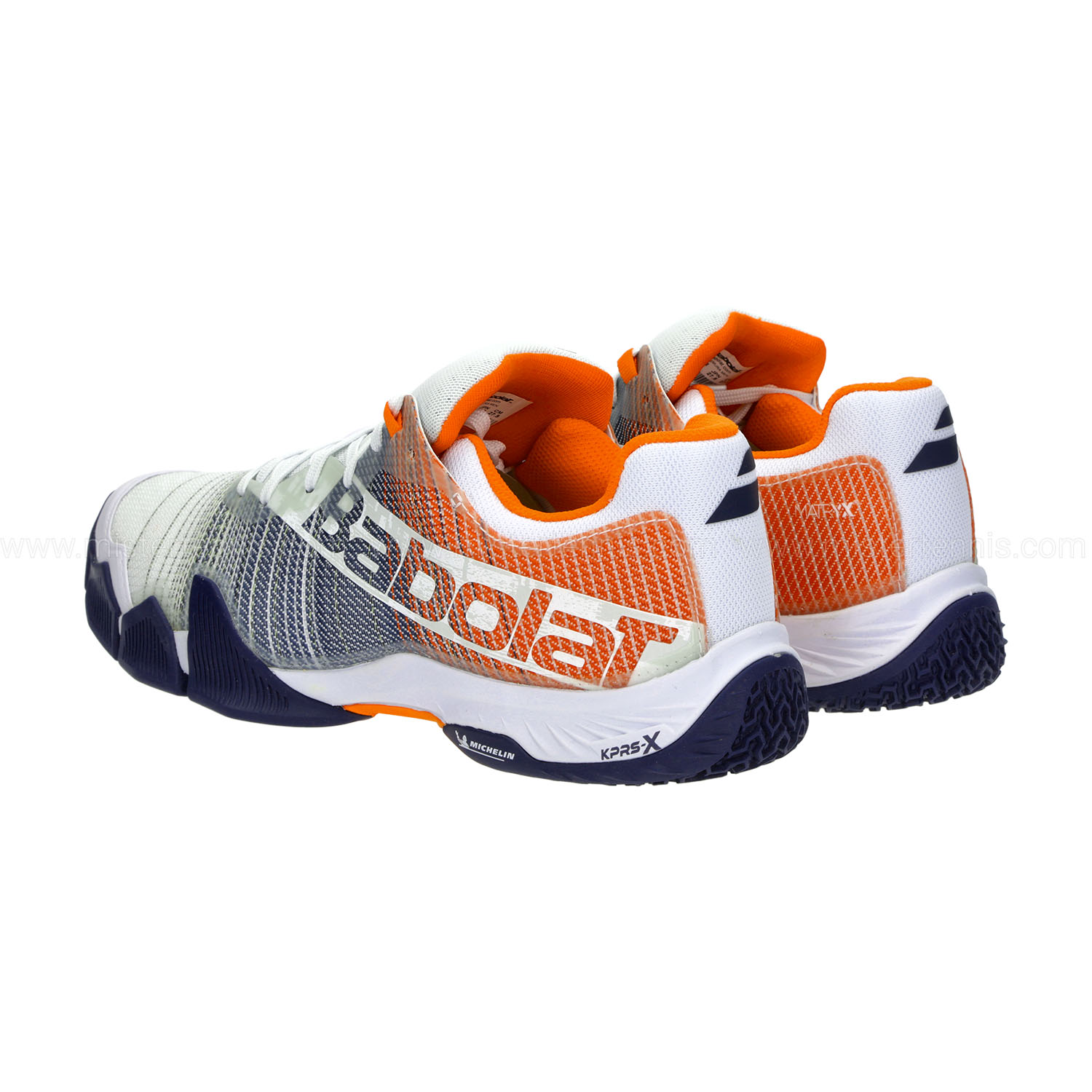 Zorg Schijn Margaret Mitchell Babolat Jet Premura Men's Padel Shoes - Blue/Orange