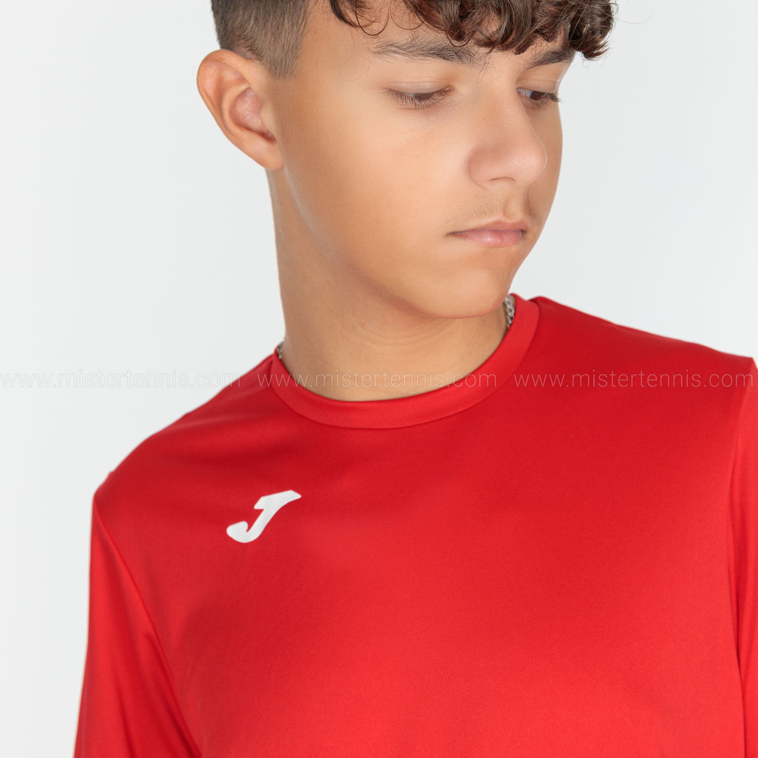 Joma Combi T-Shirt Boy - Red/White