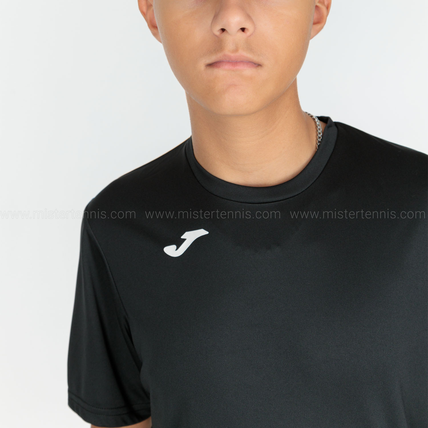 Joma Combi Camiseta Niño - Black/White