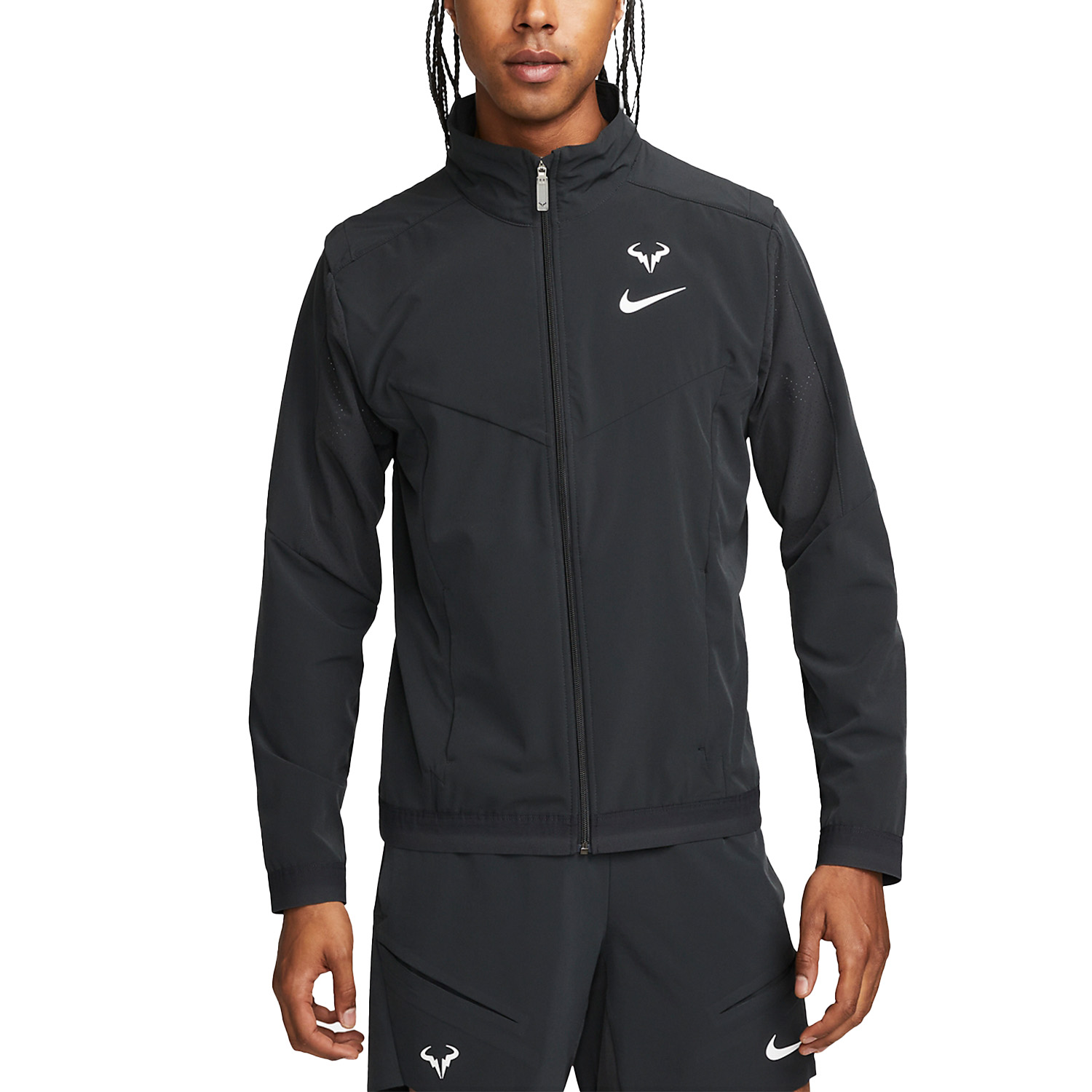 【値下げ！】Nike RAFA テニス　トラックウェア Nike Court Dri-FIT Rafa Men's Tennis Jacket - Off Noir/White