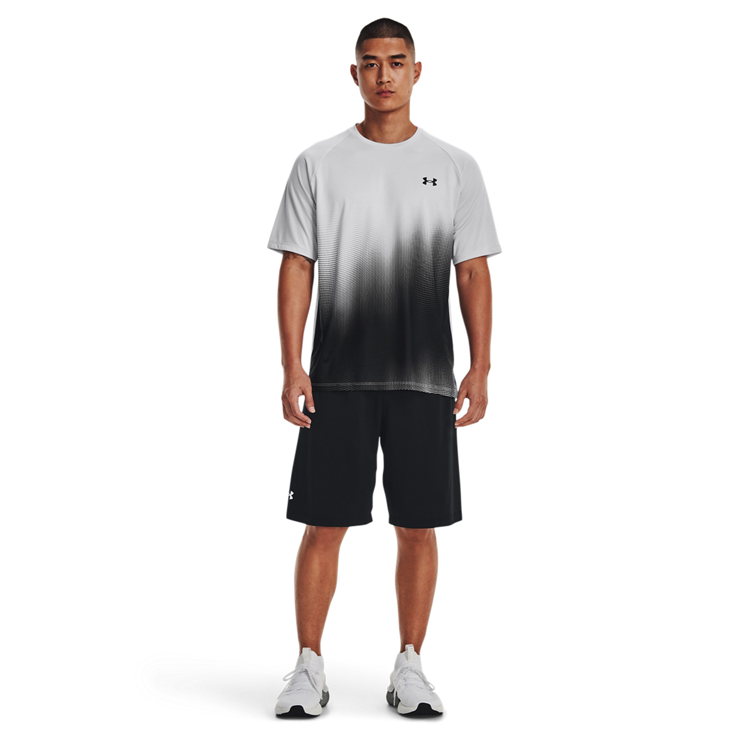 Under Armour Tech Fade Camiseta - Halo Gray/Black