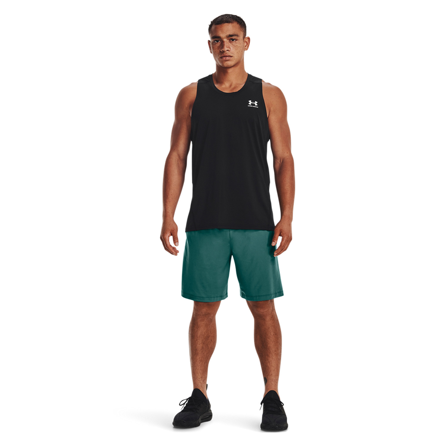 Under Armour Tech Vent 8in Shorts - Coastal Teal/Black