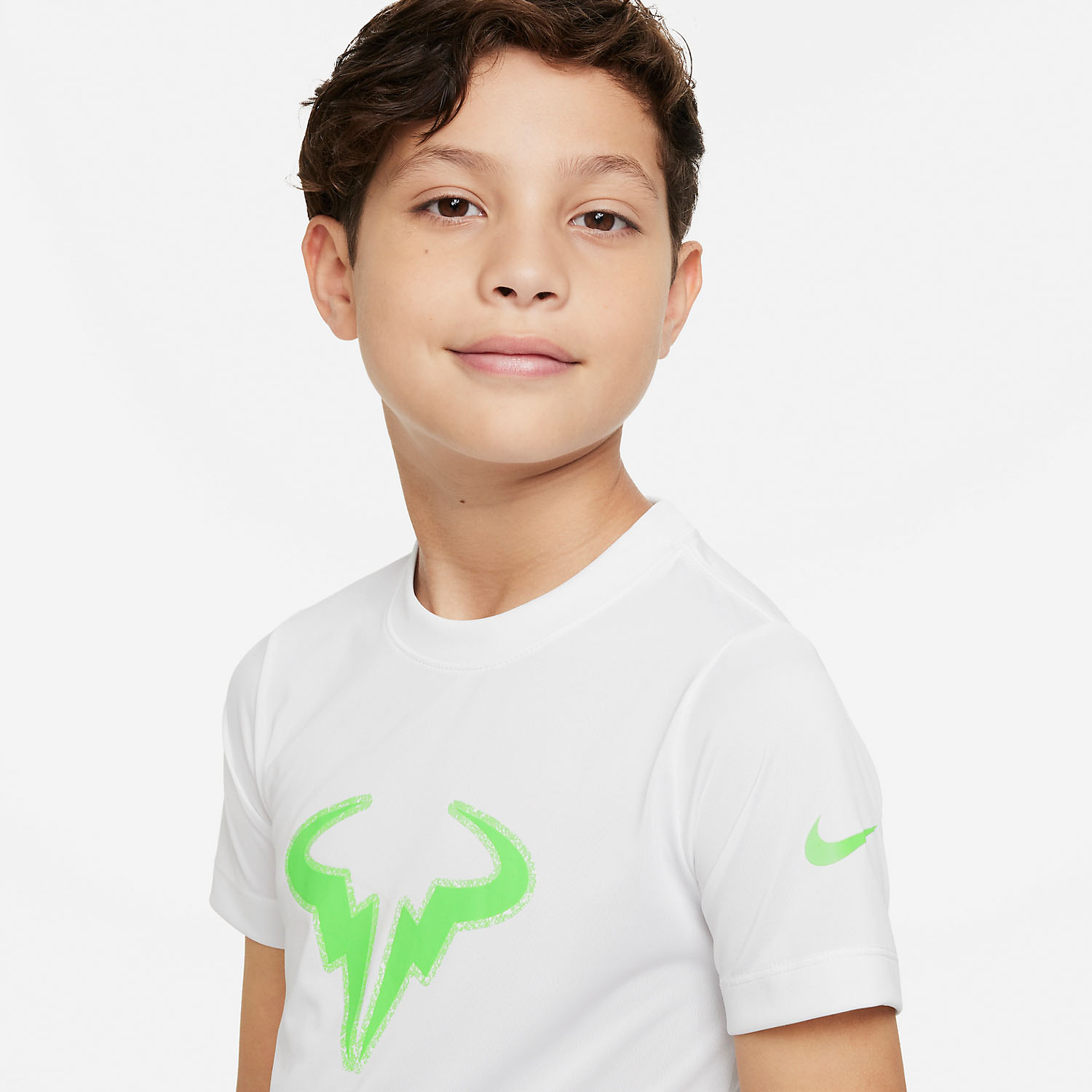 Nike Dri-FIT Rafa Maglietta Bambino - White