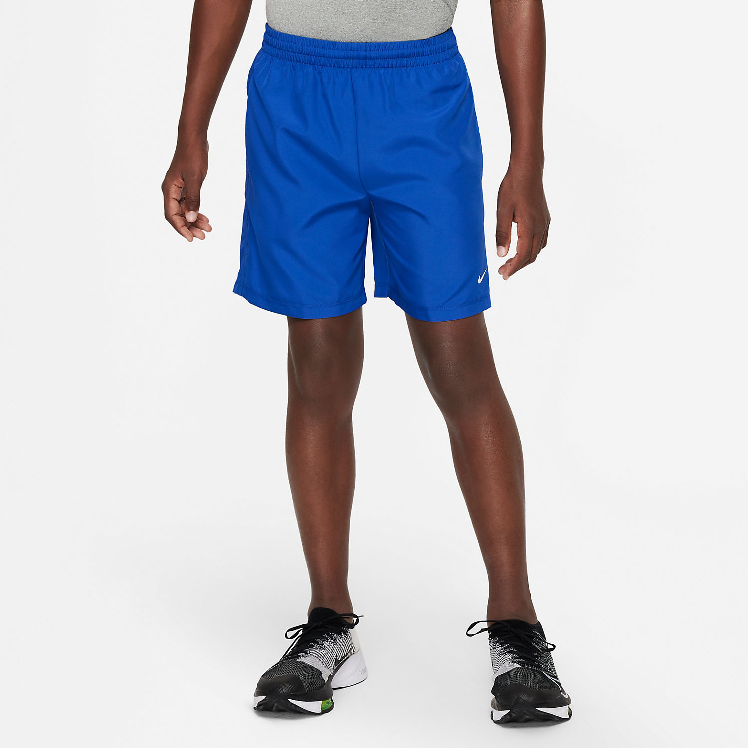 Nike Dri-FIT Icon 6in Shorts Niño - Game Royal/White