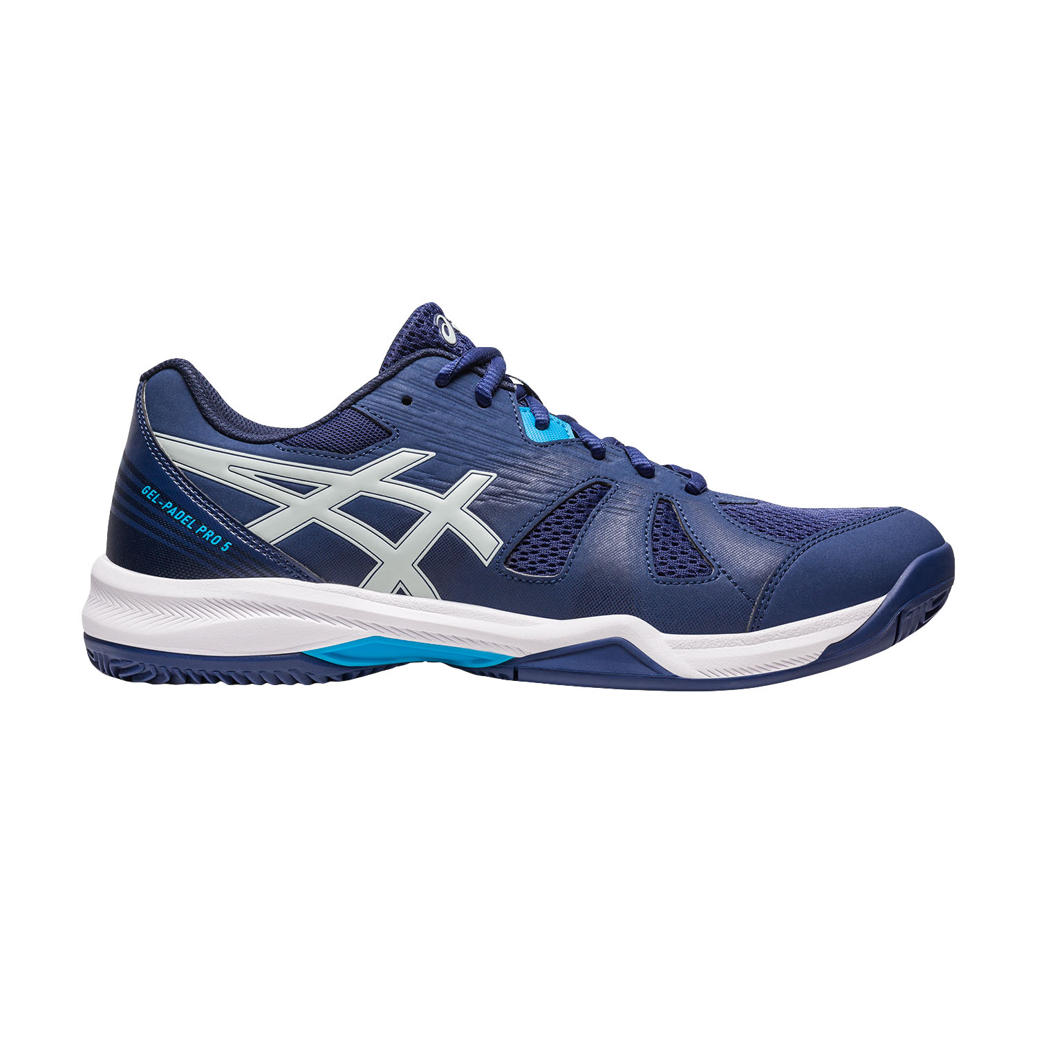 Asics Gel Padel Pro 5 Men's Padel Shoes - Indigo Blue/Light Sage Asics Gel Padel Pro 5 Men's Padel Shoes - Indigo Blue/Light Sage