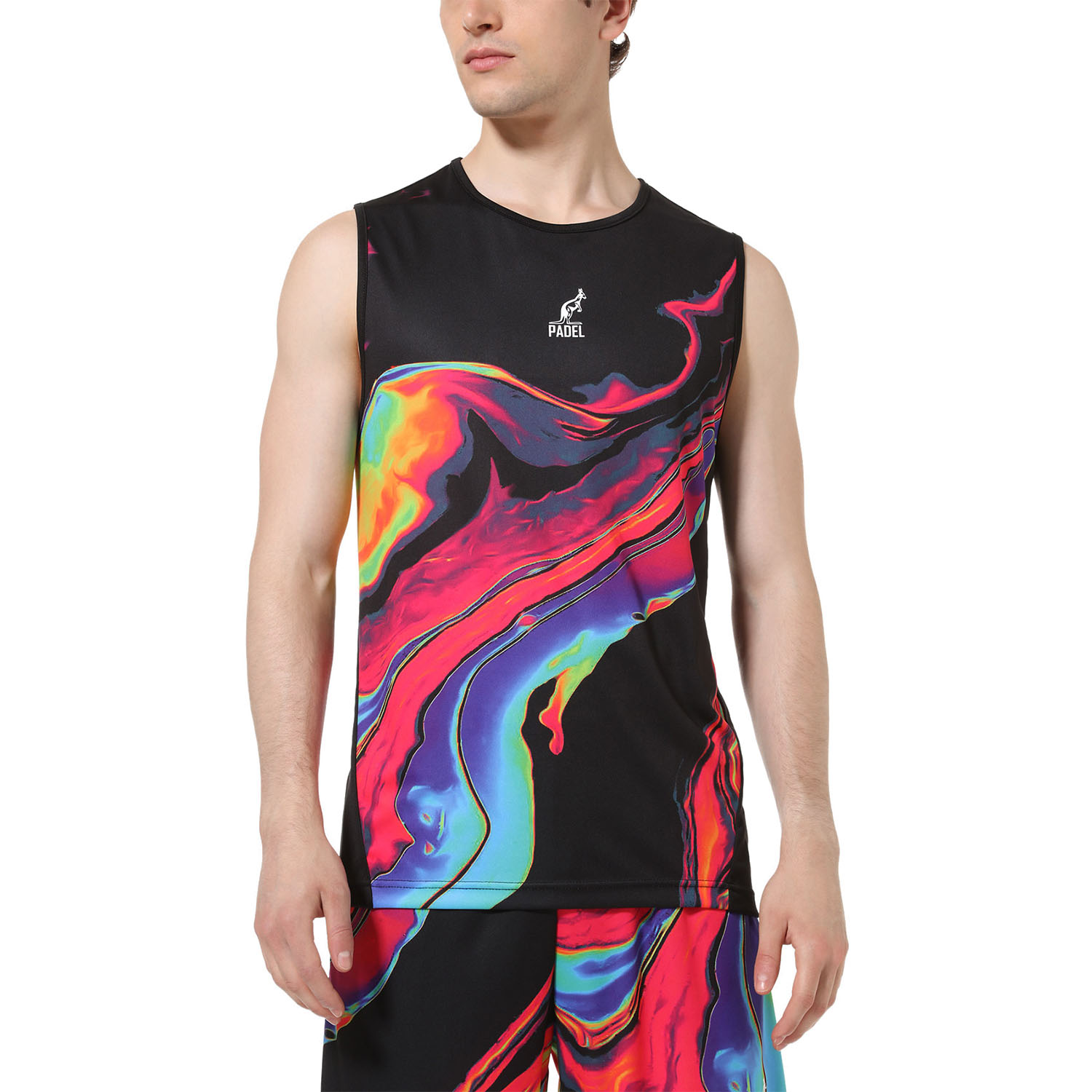 Australian Ace Holi Men's Padel Tank Nero