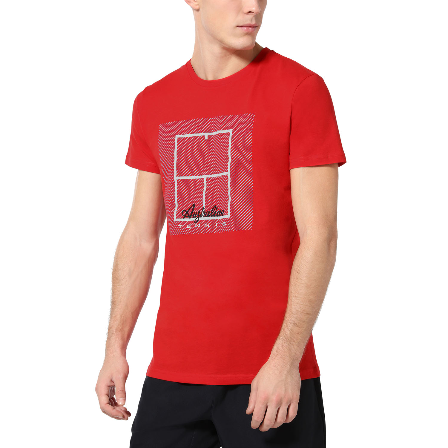 Australian Court T-Shirt - Rosso Vivo
