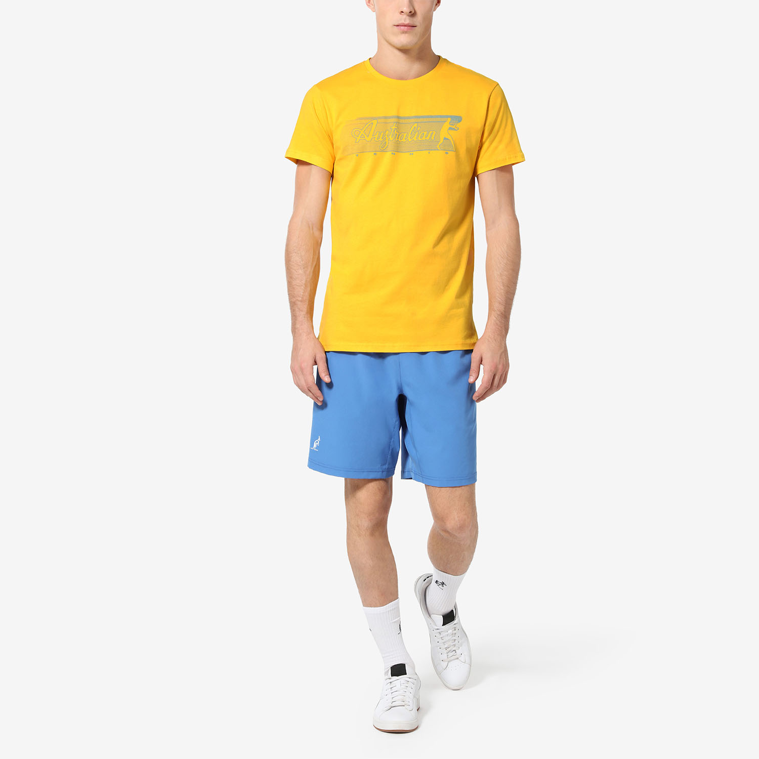 Australian Gradient T-Shirt - Yellow/Blue