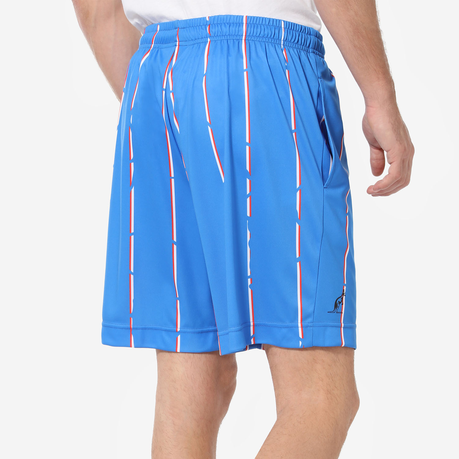 Australian Ace Short – Pantaloncini Uomo In Poliestere Per Tennis E Sport, Slip Interno, Tasche Laterali, Made In Italy