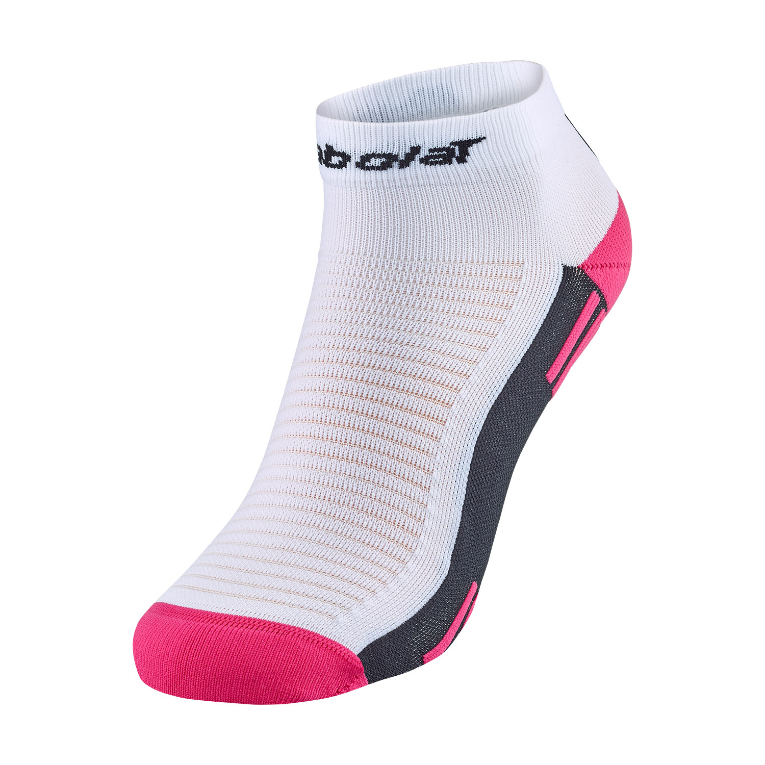 Babolat Motion Pro Calcetines - White/Roseberry