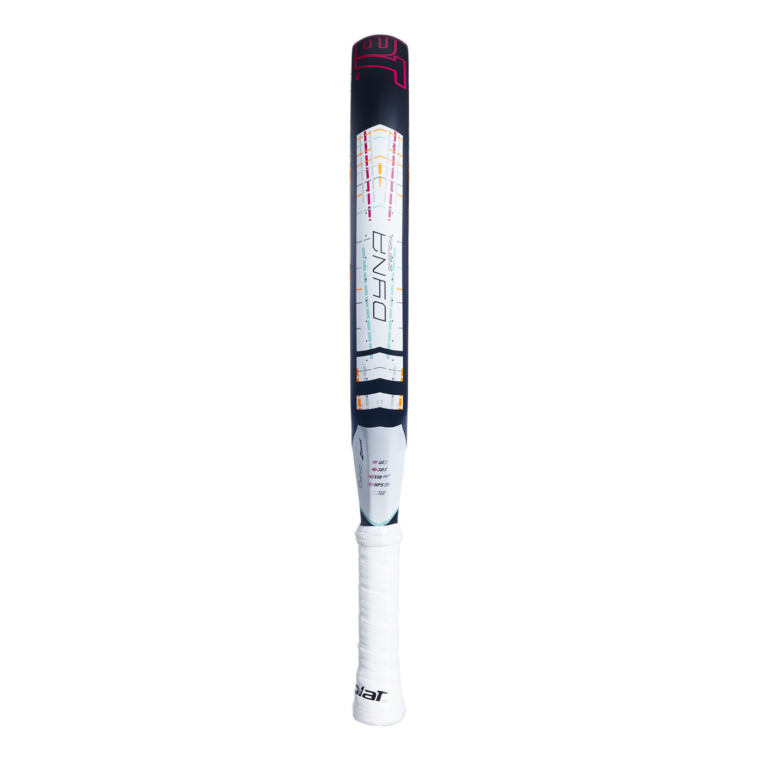 Babolat Dyna Energy Padel - Bianco/Nero/Arancione/Rosa