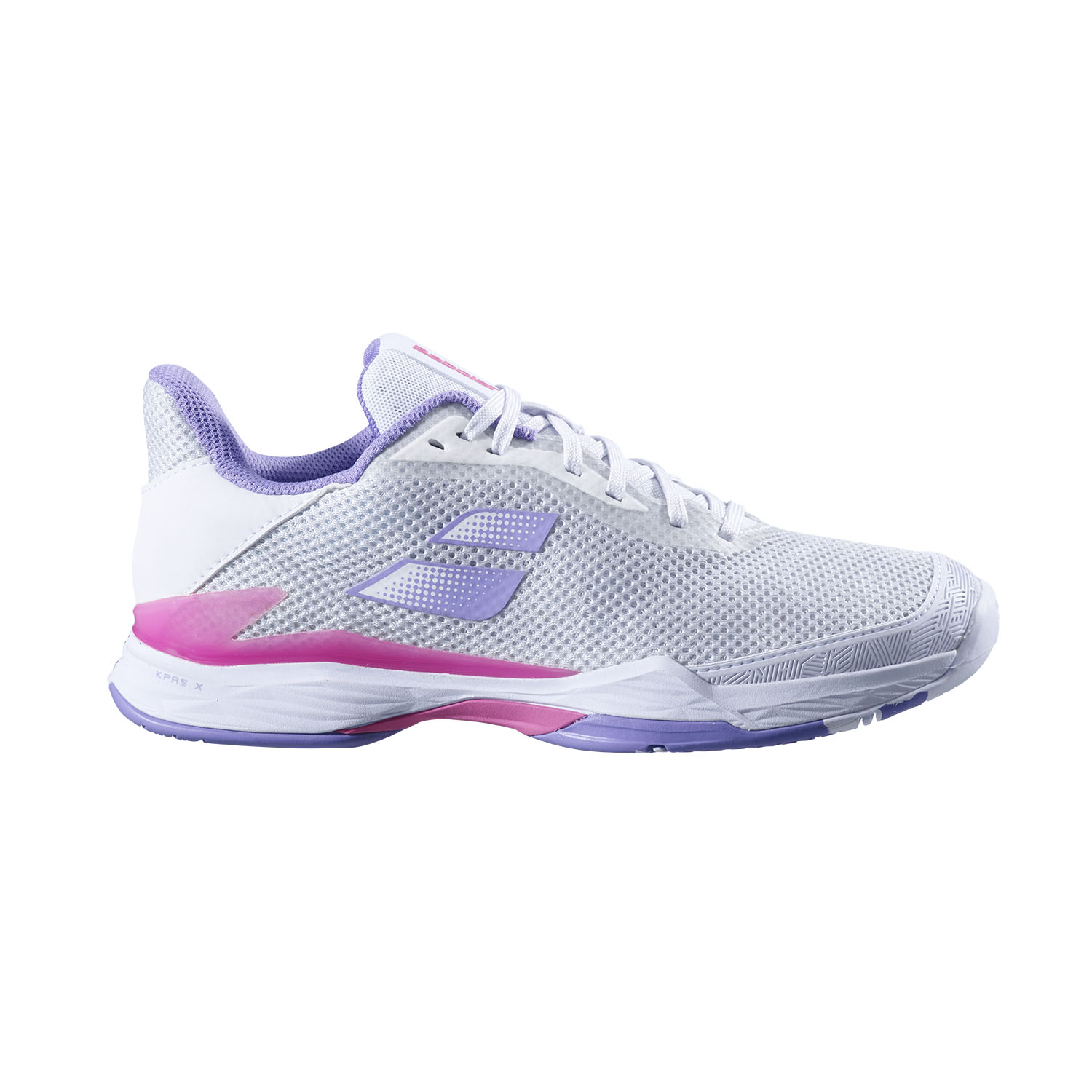 Babolat Jet Tere All Court Women's Tennis Shoes - White/Lavender