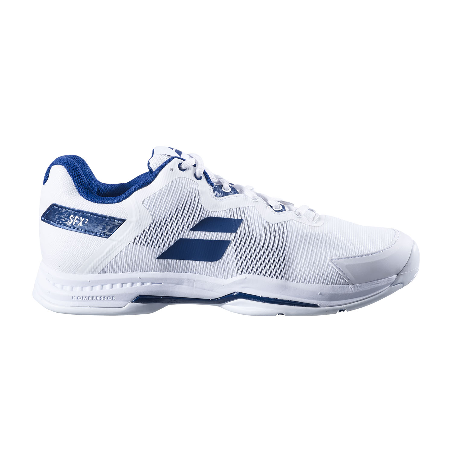 Babolat SFX3 All Court Men's Tennis Shoes - White/Navy