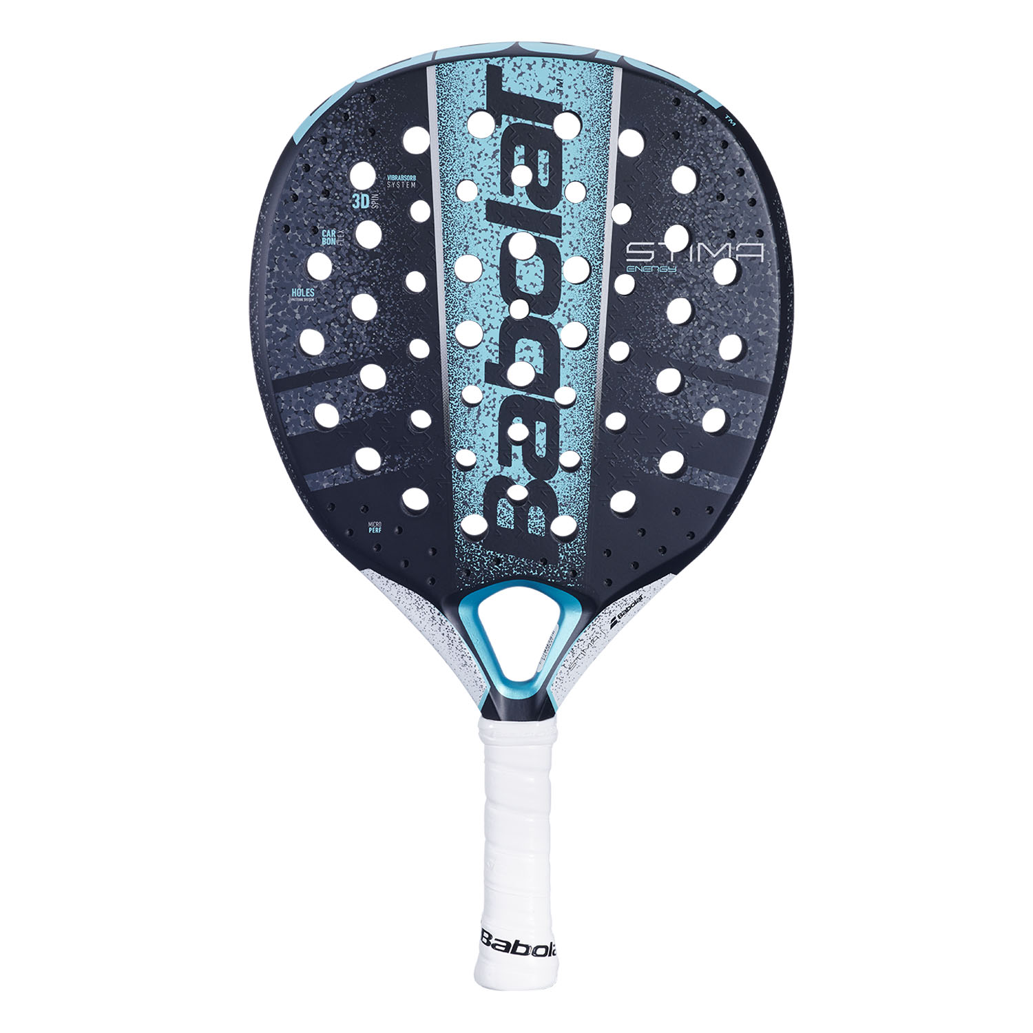 Babolat Stima Energy Padel - Nero/Turchese