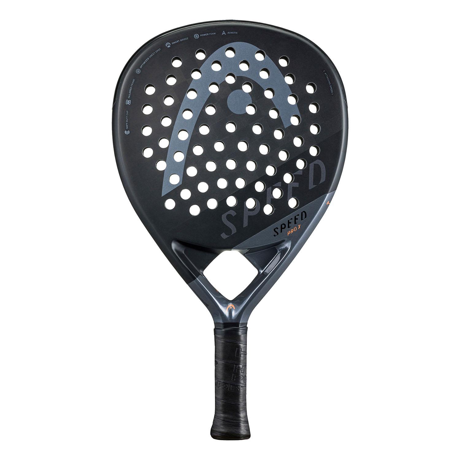 Head Speed Pro X Padel - Black/Grey