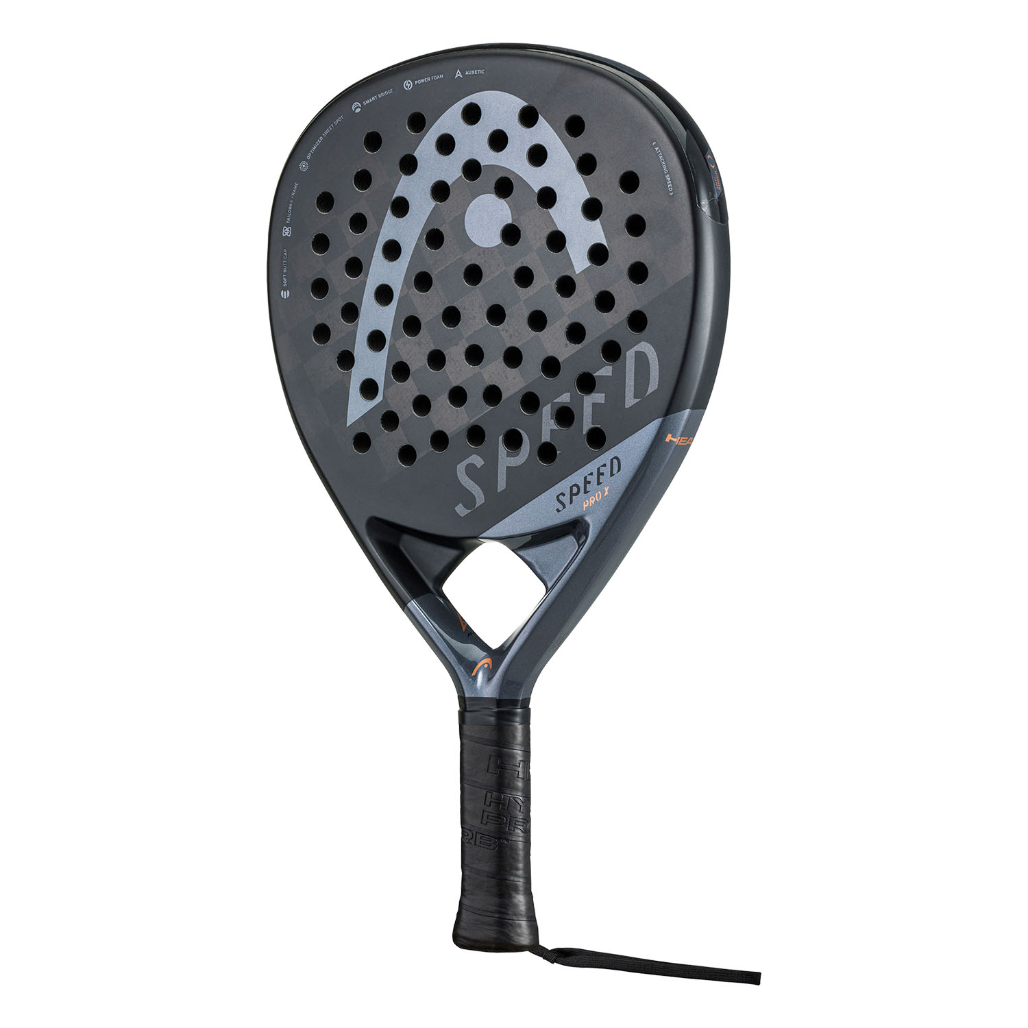 Head Speed Pro X Padel - Black/Grey