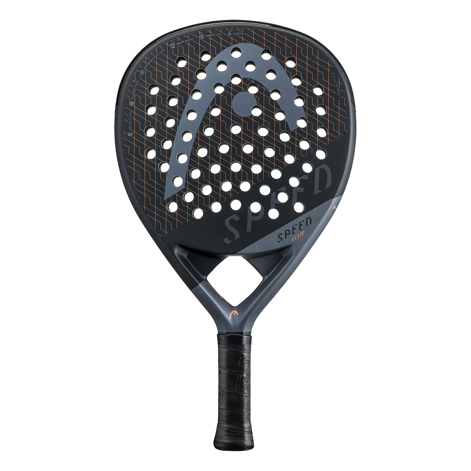 Head Speed Elite Padel - Black/Grey