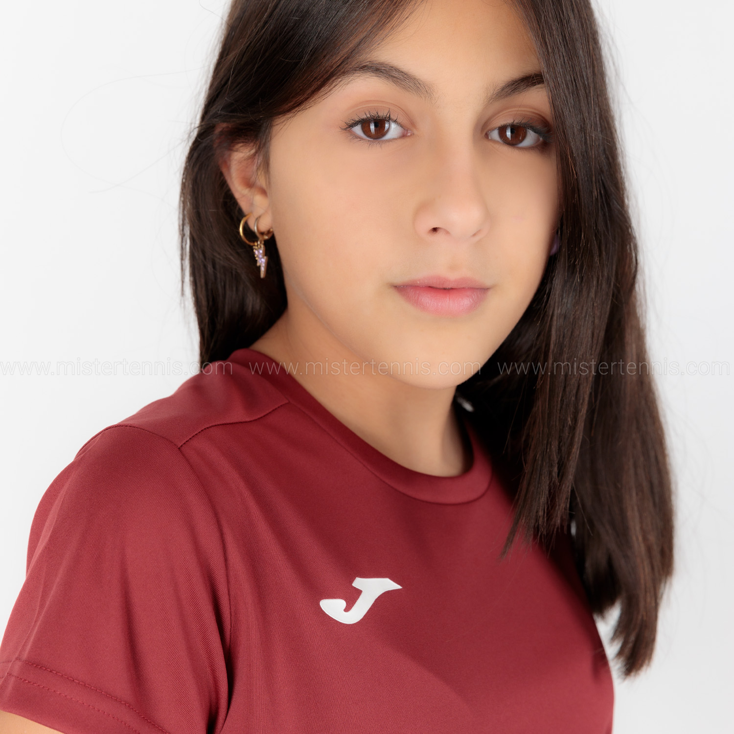 Joma Combi Maglietta Bambina - Burgundy