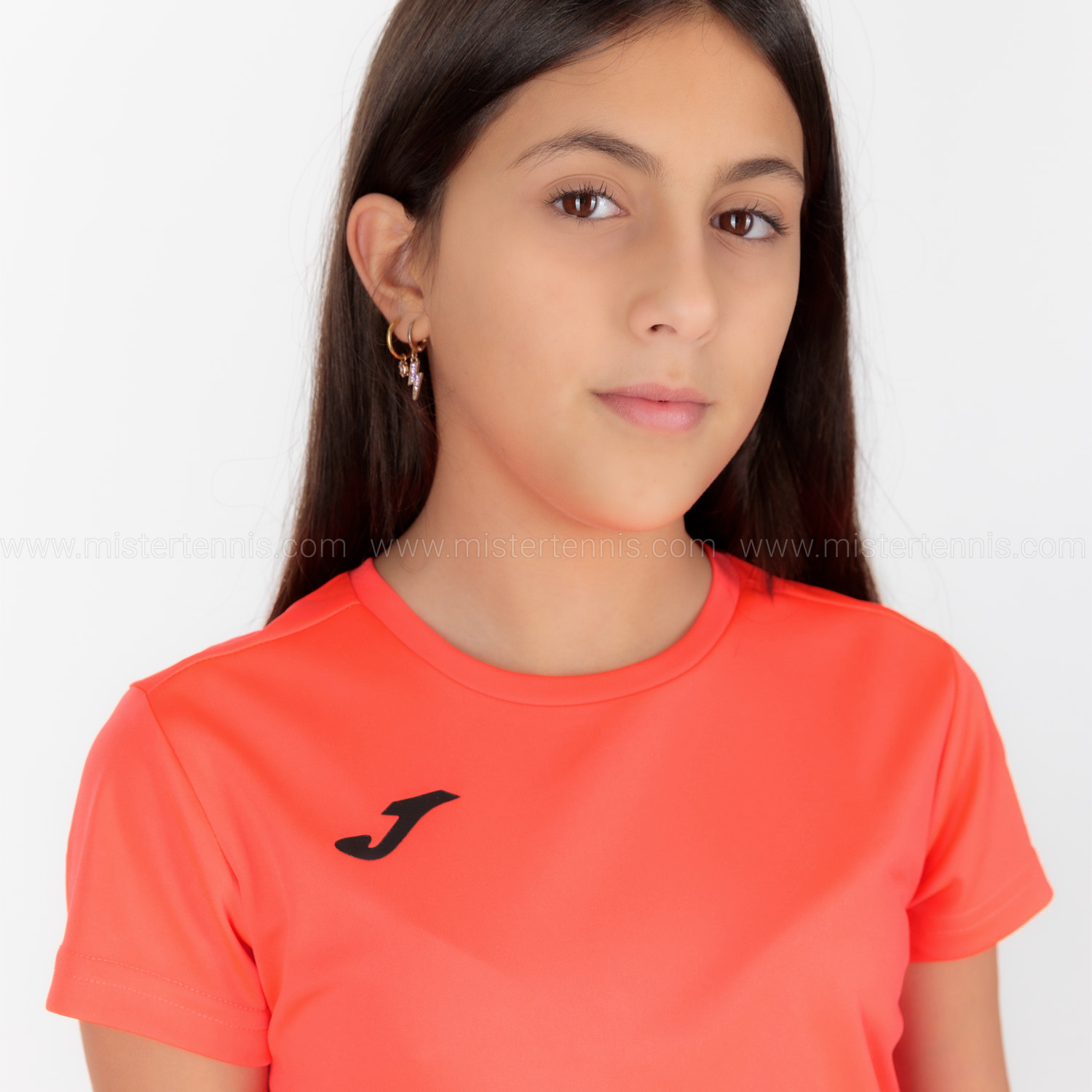 Joma Combi Camiseta Niña - Coral Fluor