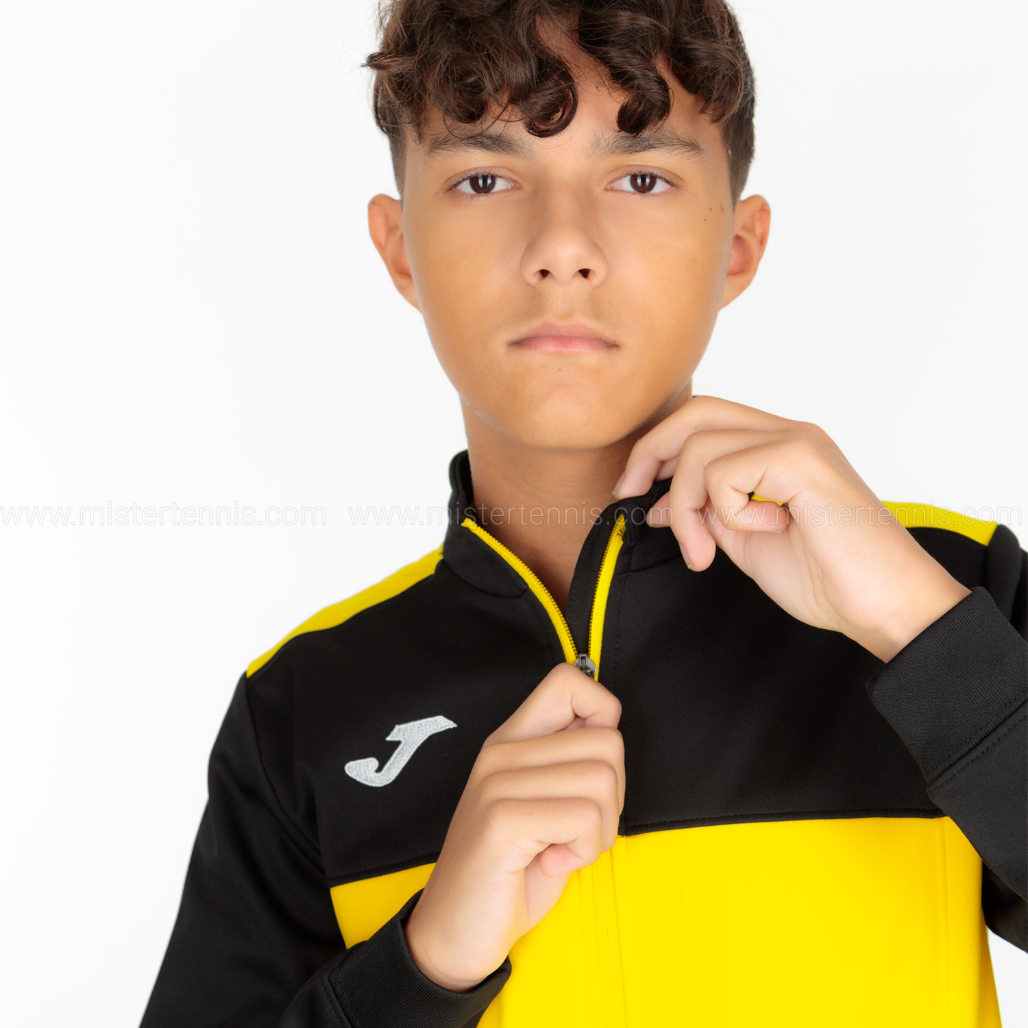Joma Boy Winner Jacket - Yellow/Black