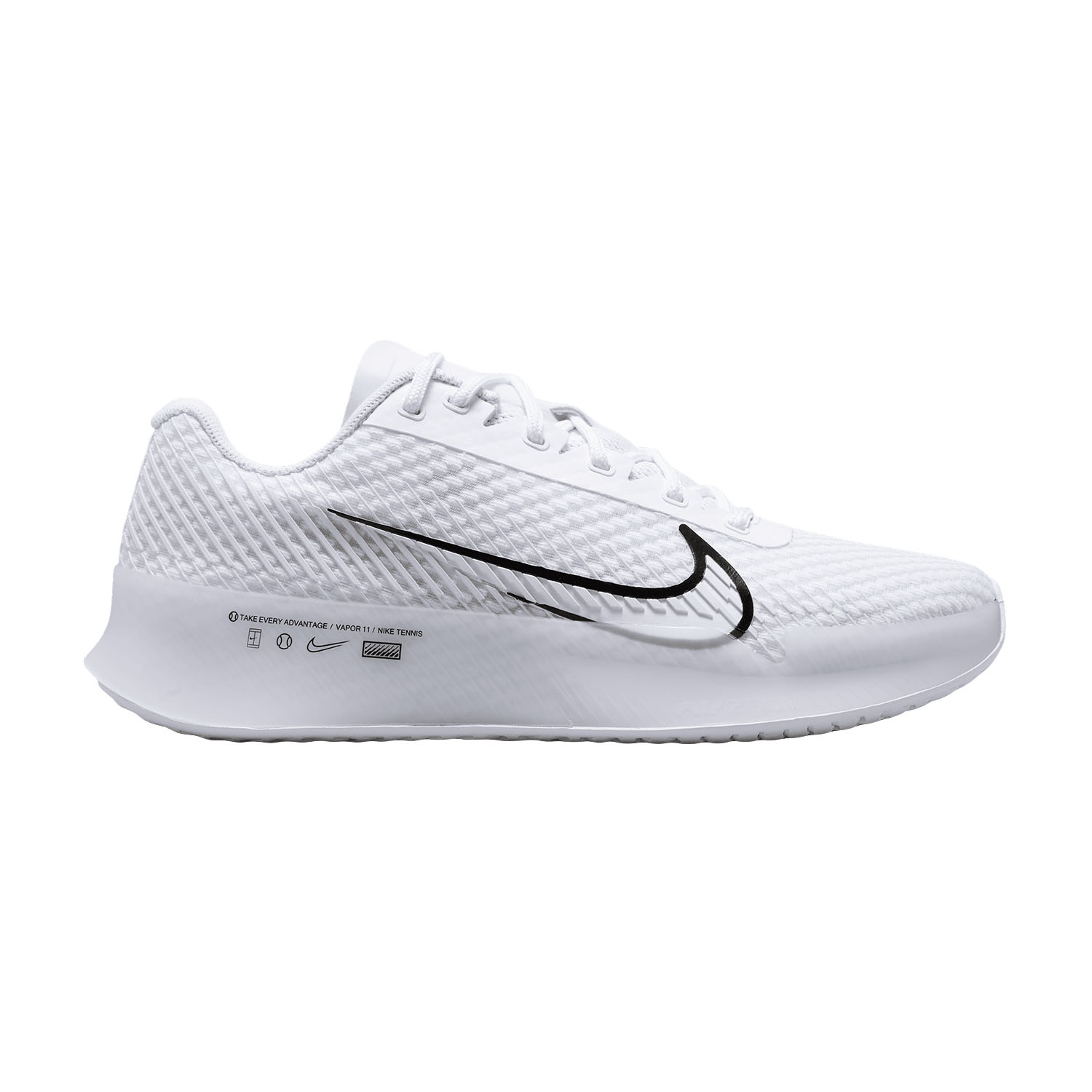 Frente al mar En cantidad Mirar atrás Nike Court Air Zoom Vapor 11 HC Zapatillas de Tenis Mujer White