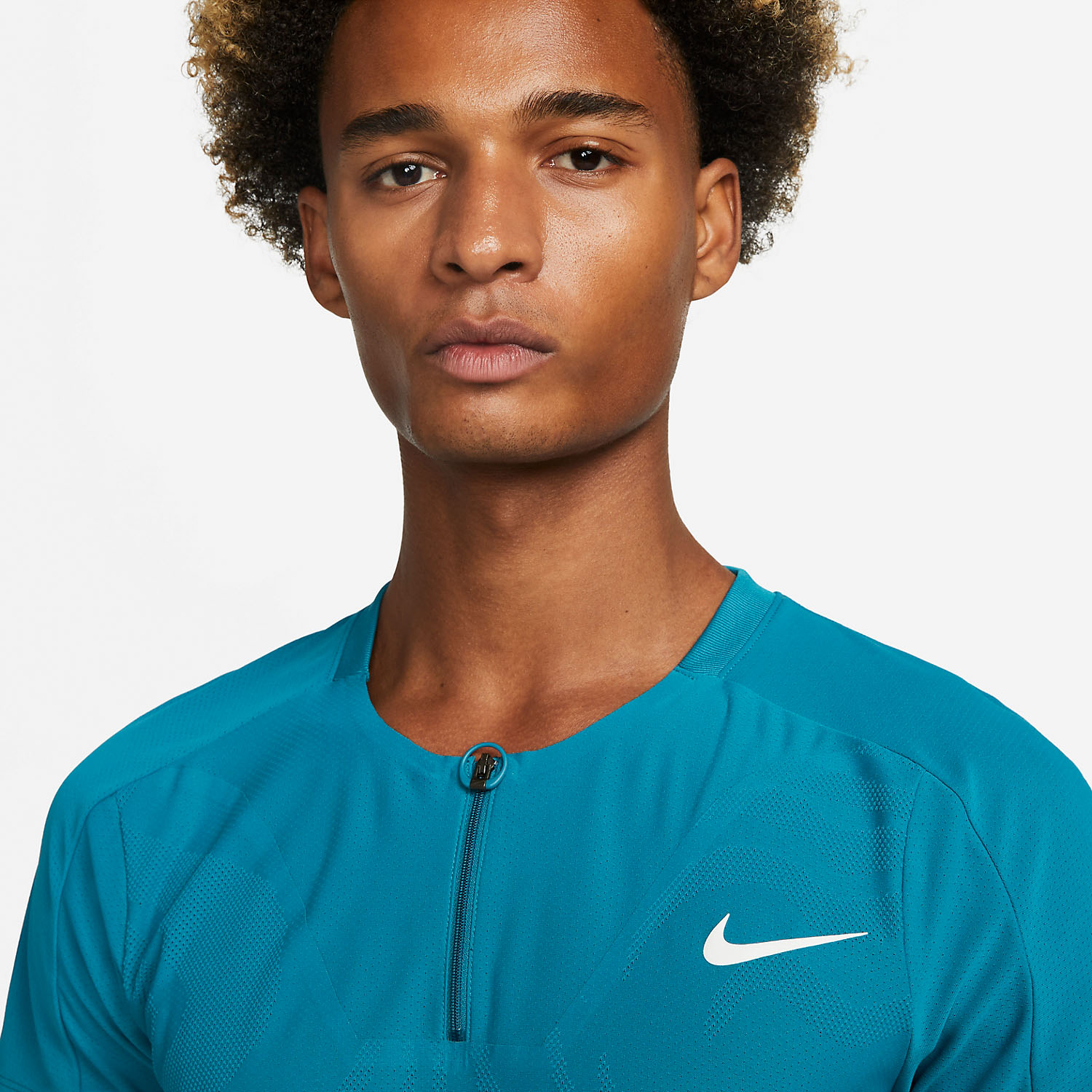 Nike Court Dri-FIT ADV Slam Men's Tennis Polo Green Abyss/White