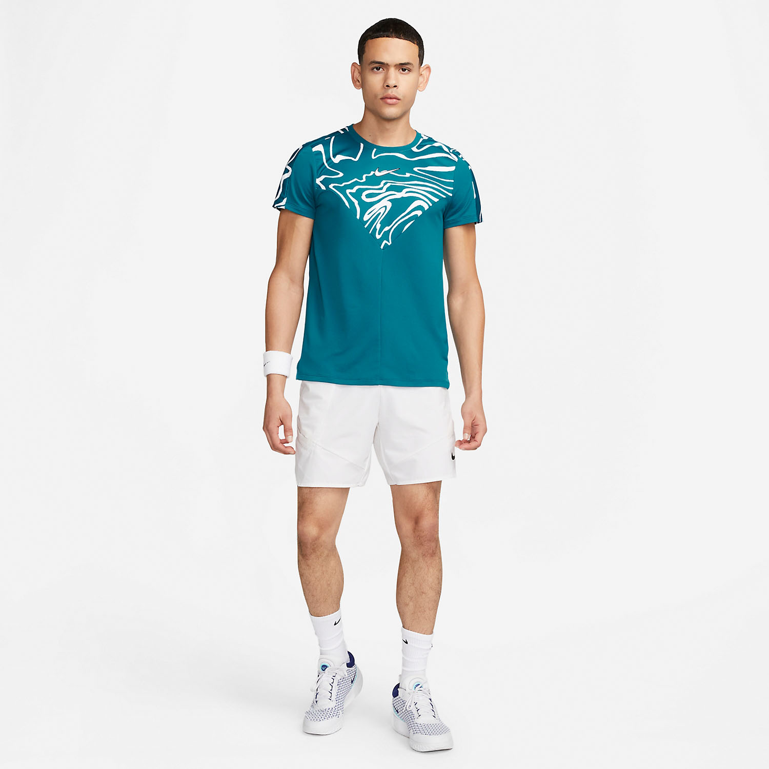 Tee-shirt tennis homme Nike Court Training - Collection Wimbledon