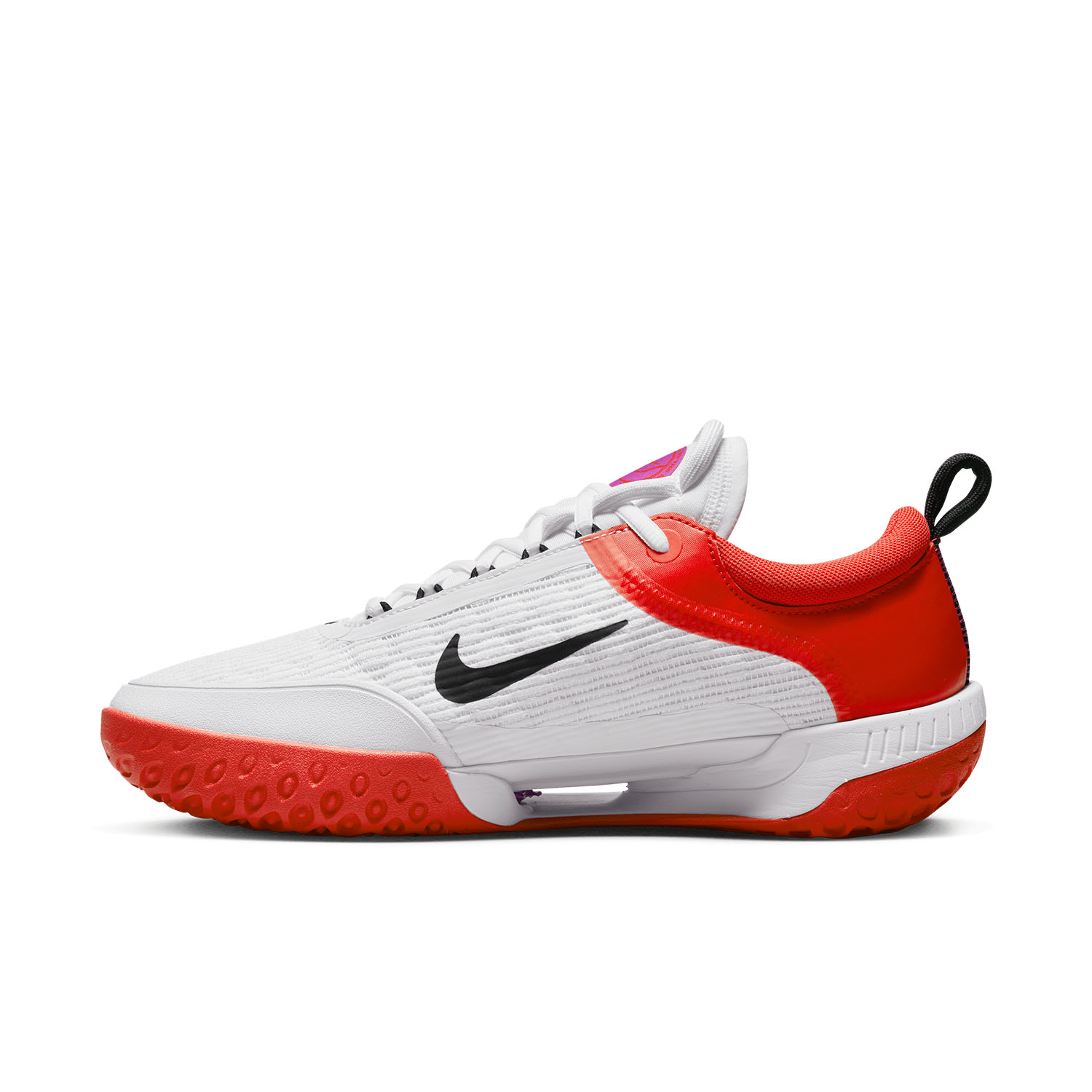 Nike Court Zoom NXT HC - White/Black/Picante Red/Fuchsia Dream