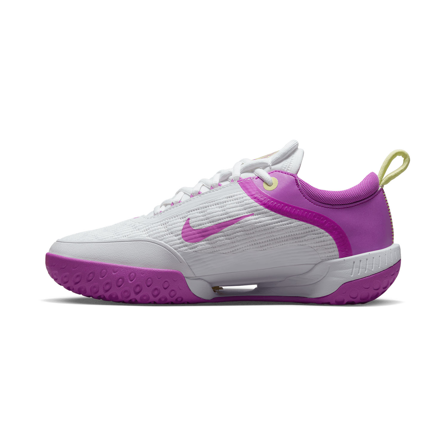 Nike Court Zoom NXT HC - White/Fuchsia Dream/Citron Tint