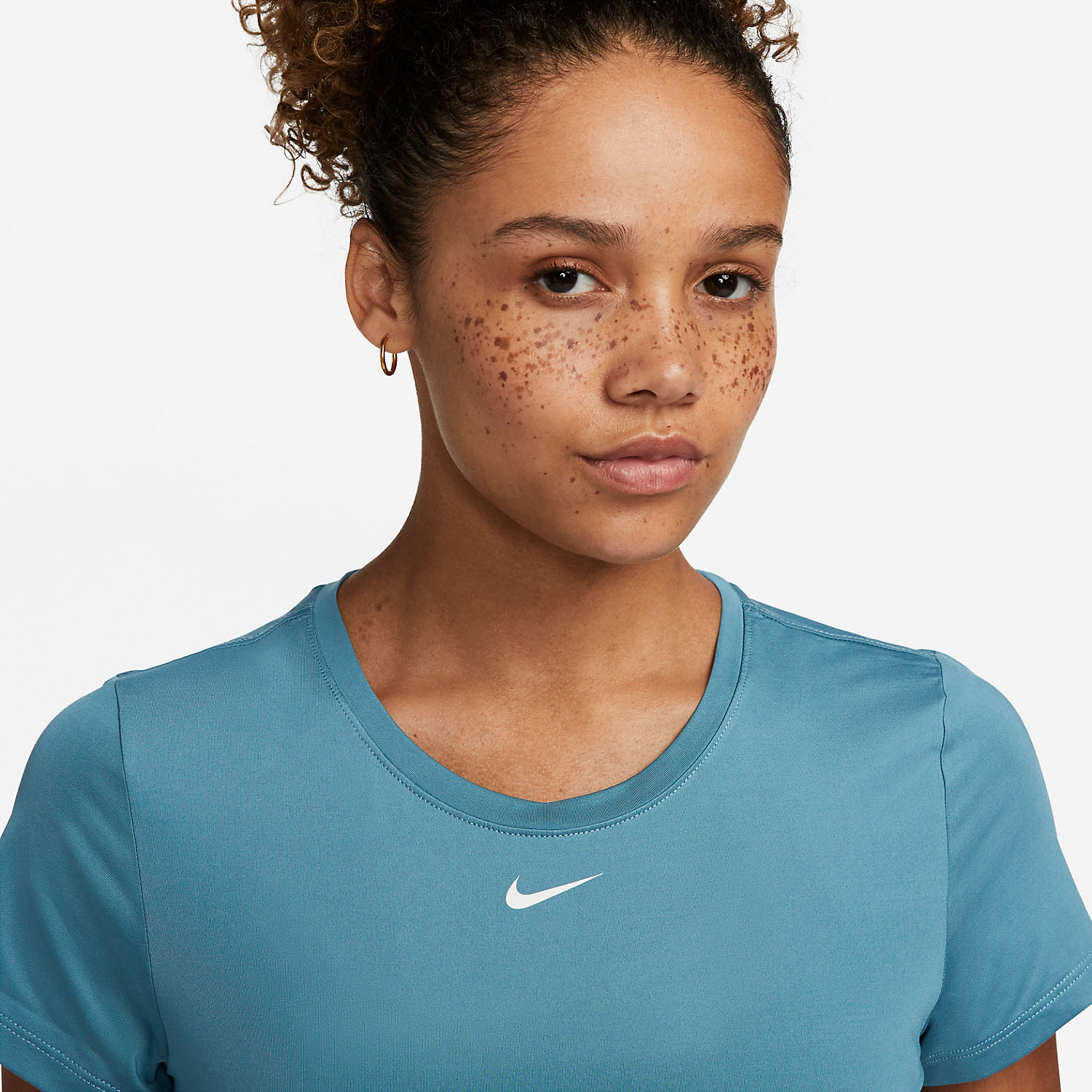 Nike Dri-FIT Performance Women's Tennis T-Shirt Noise Aqua
