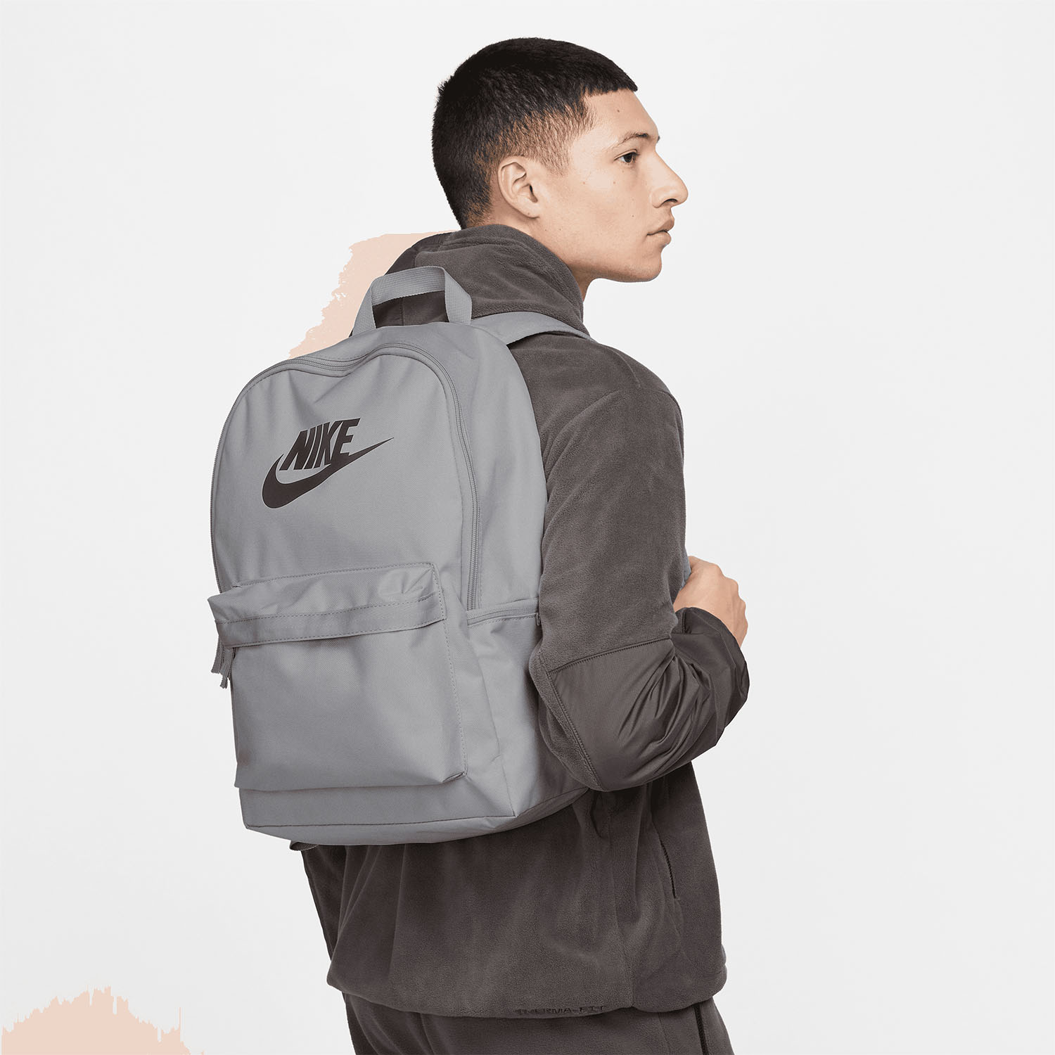 Nike Heritage Training Backpack - Wolf Grey/Black