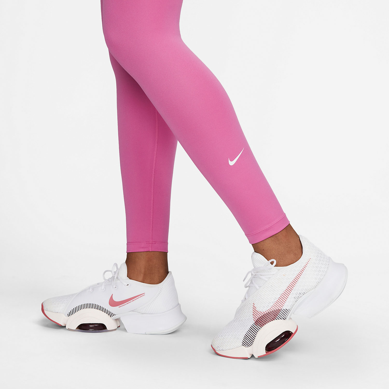 Nike One Women's Tennis Tights - Cosmic Fuchsia/White