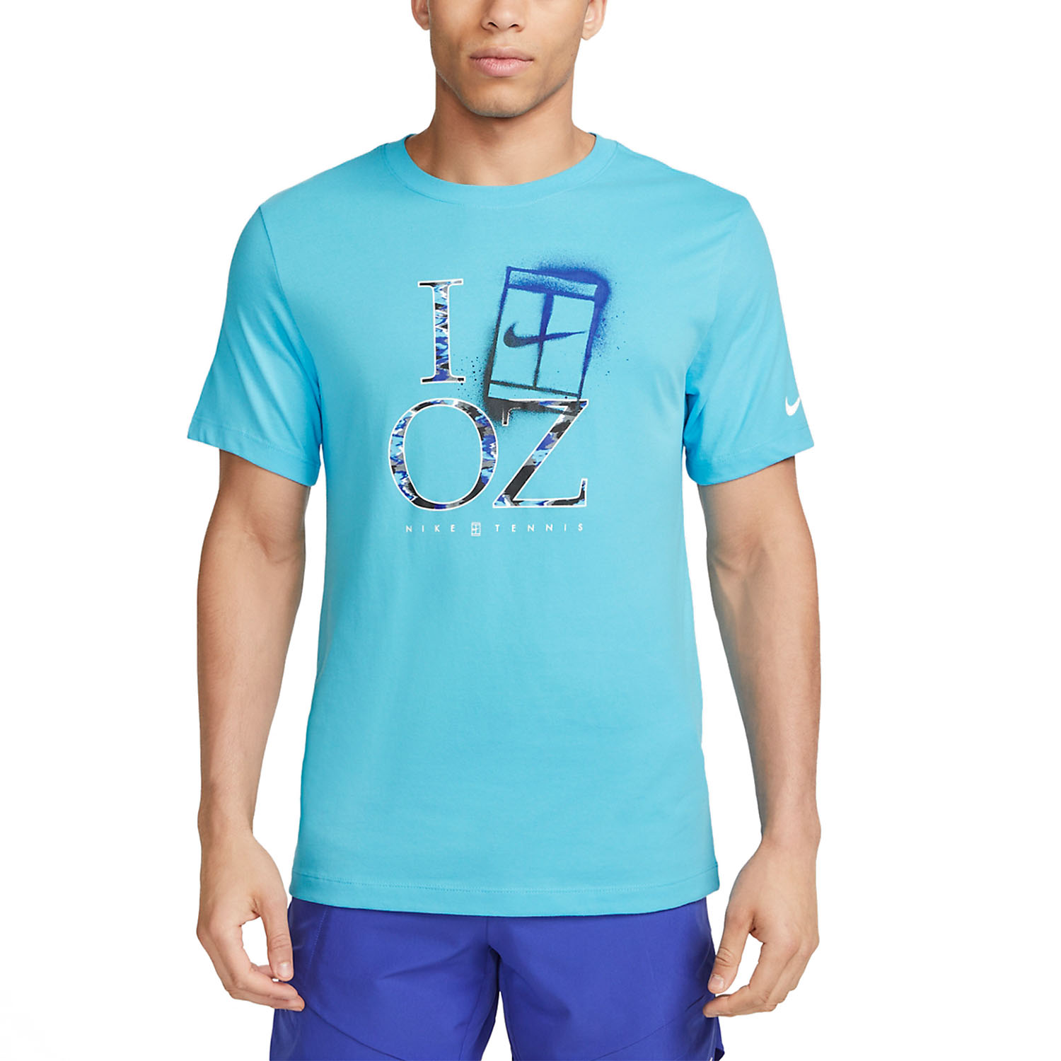 Camiseta Tenis Hombre - Baltic Blue
