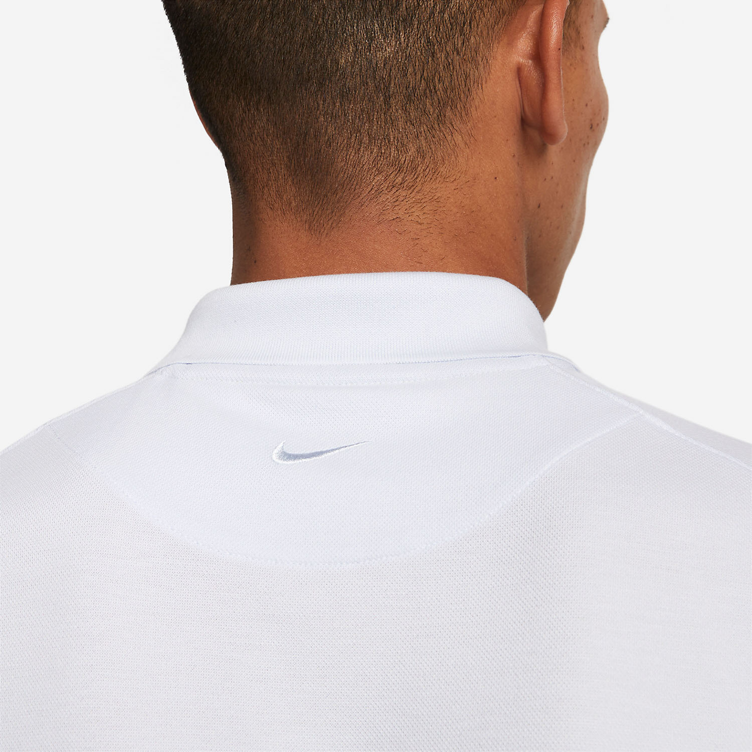 Nike Rafa Logo Men's Tennis Polo - Football Grey/Cobalt Bliss