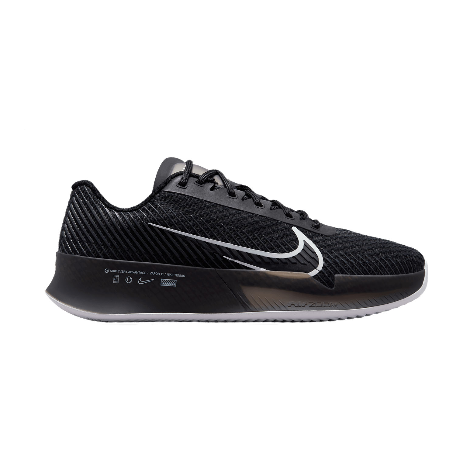 En necesidad de código Asistir Nike Zoom Vapor 11 Clay Zapatillas de Tenis Mujer - Black/White