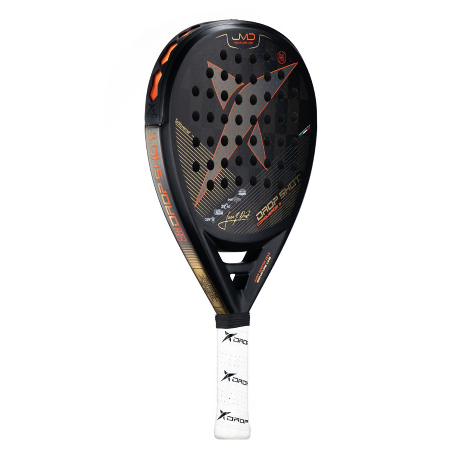 Drop Shot Conqueror 11 Padel - Black/Orange