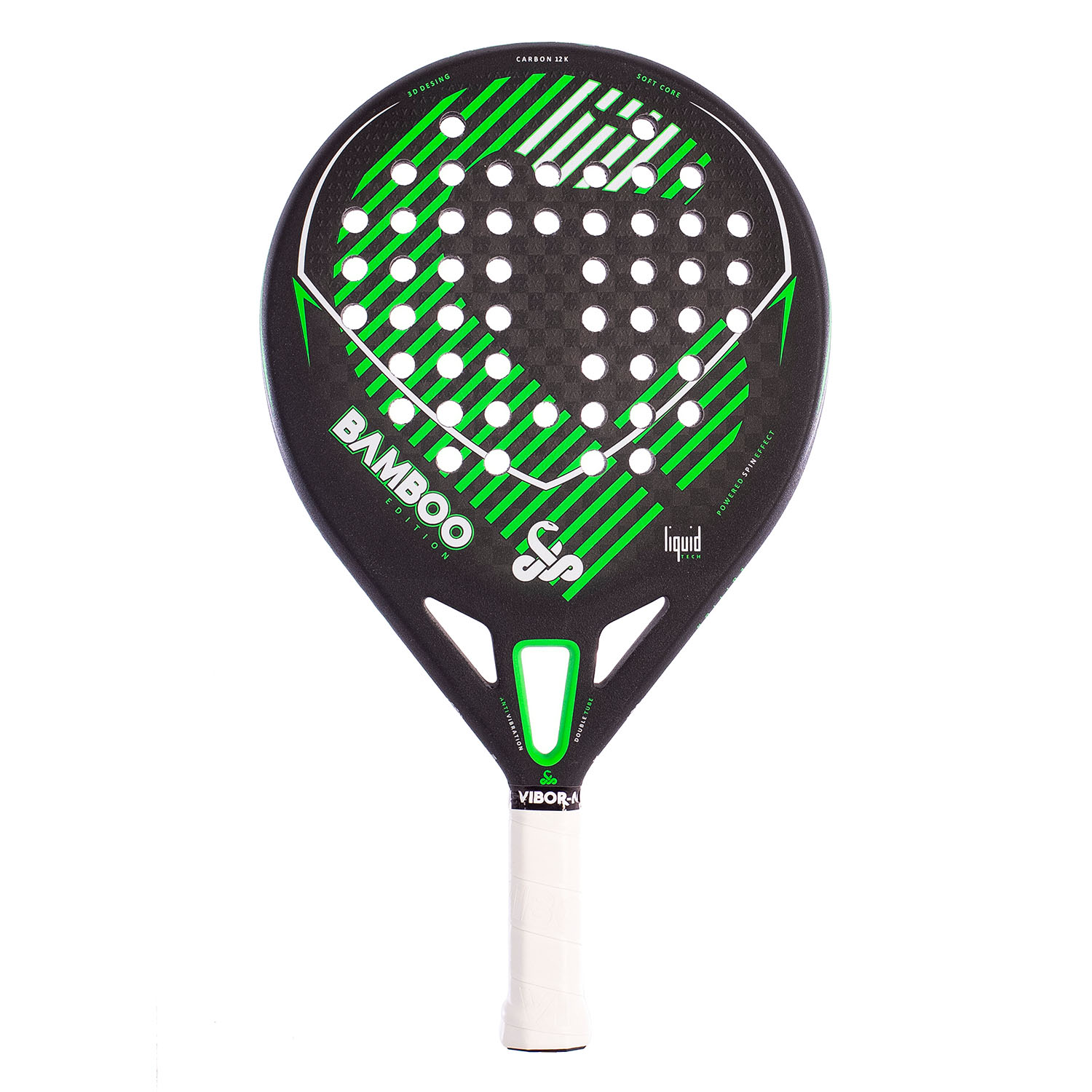 Vibor-A Bamboo Liquid Edition 2023 Padel - Black/Green