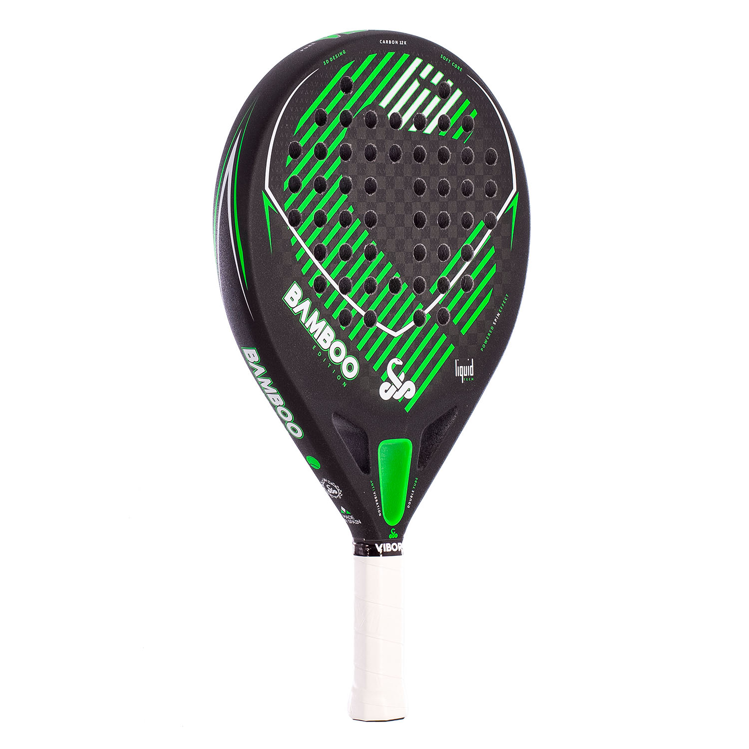 Vibor-A Bamboo Liquid Edition 2023 Padel - Black/Green