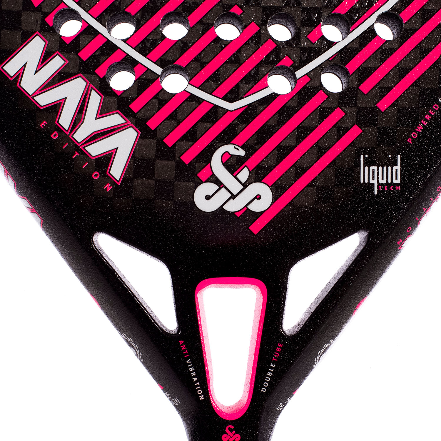 Vibor-A Naya Liquid Edition 2023 Padel - Black/Pink