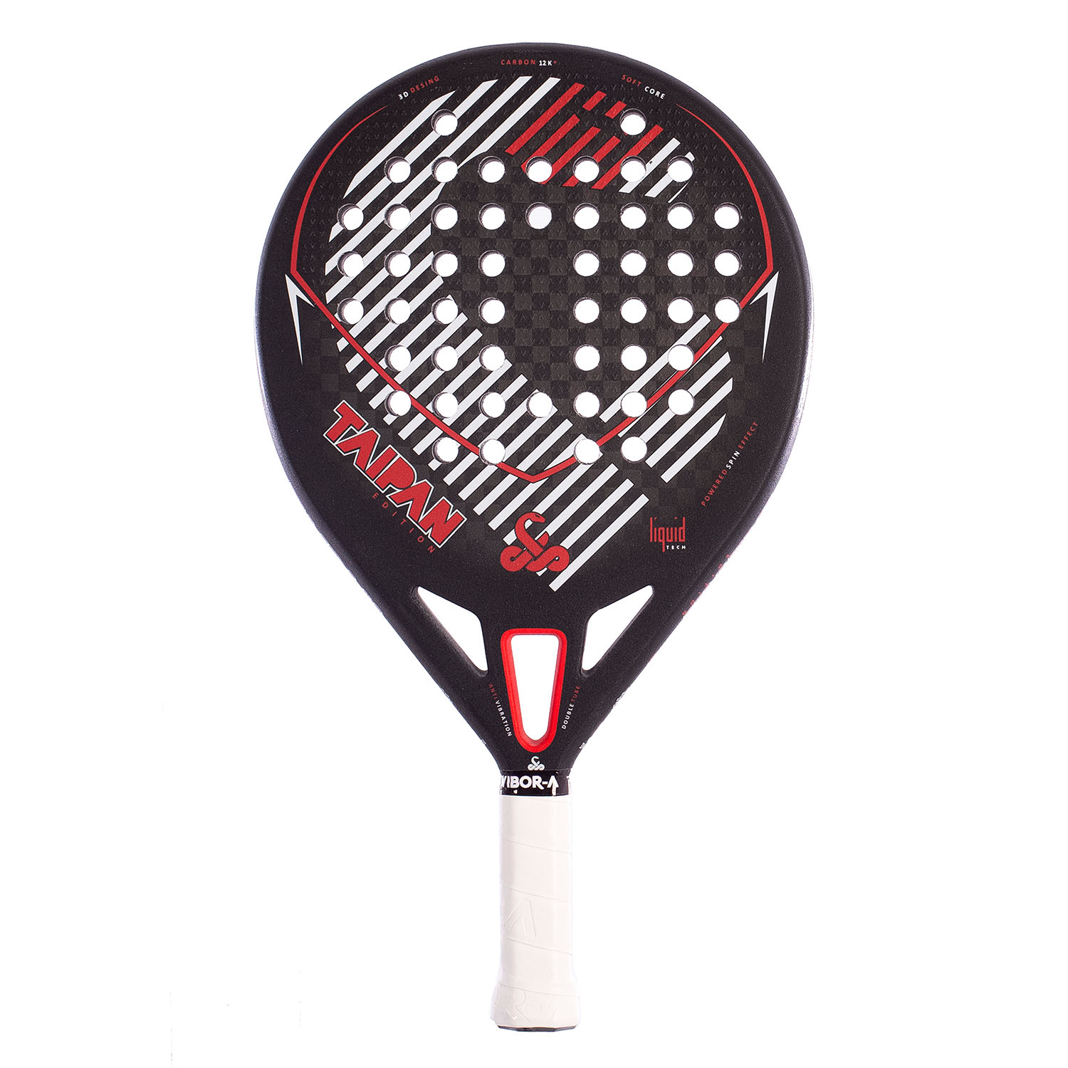 Vibor-A Taipan Liquid Edition 2023 Padel - Black/Grey/Red