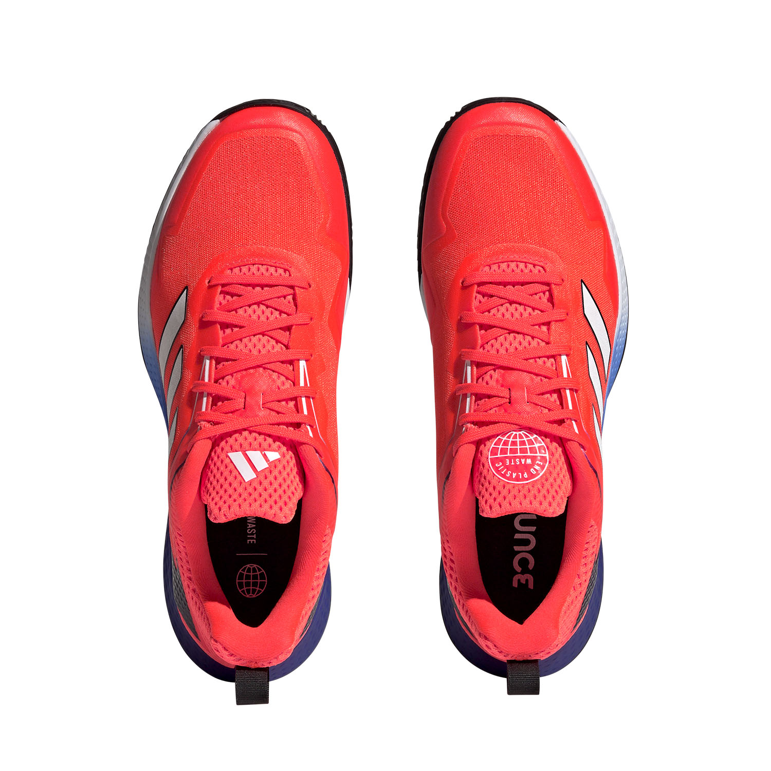adidas Defiant Speed Clay - Solar Red/Ftwr White/Lucid Blue