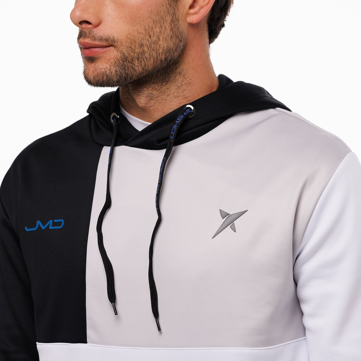 Drop Shot Tech Ancor JMD Hoodie - Negro/Blanco