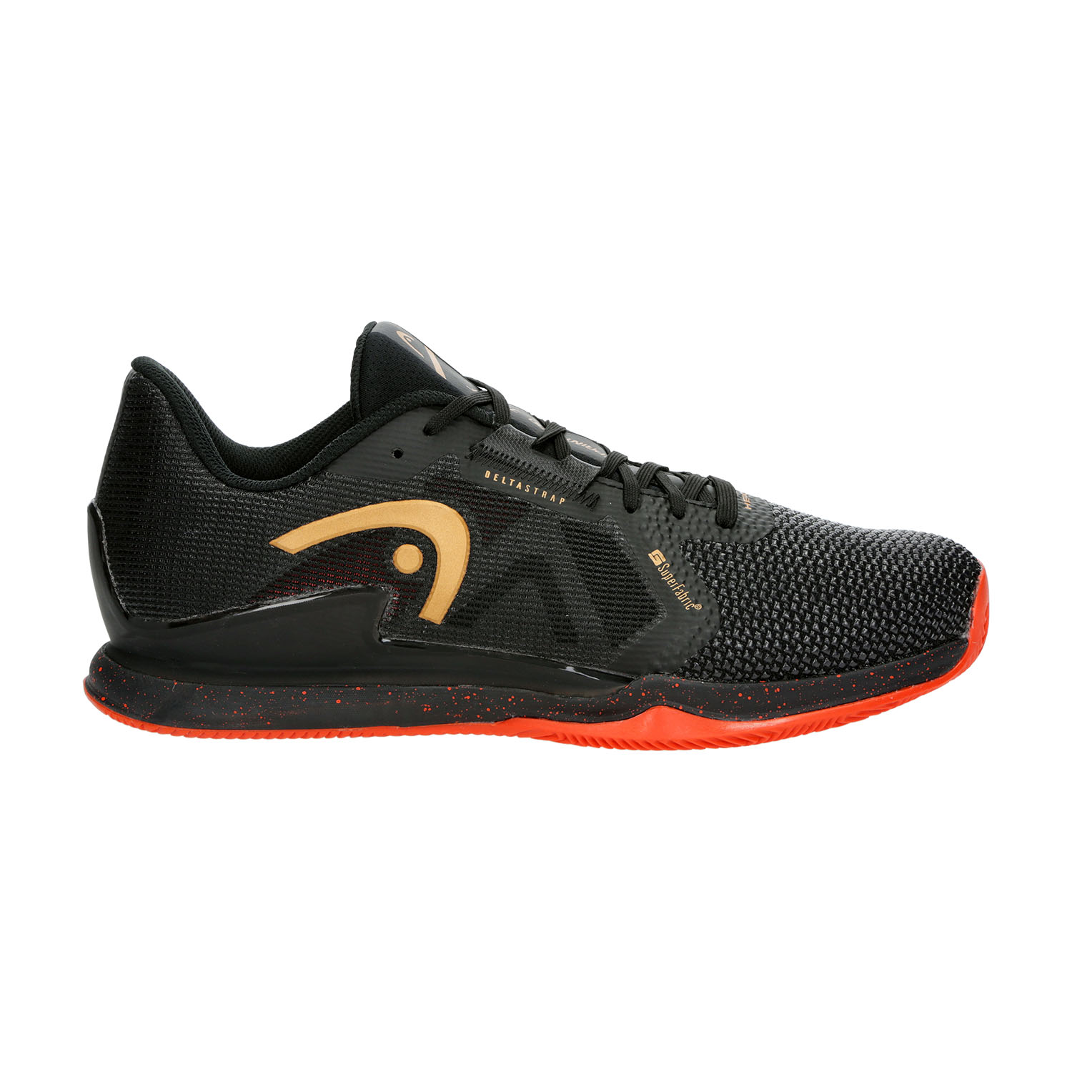 Head Sprint Pro 3.5 SF Clay - Black/Orange