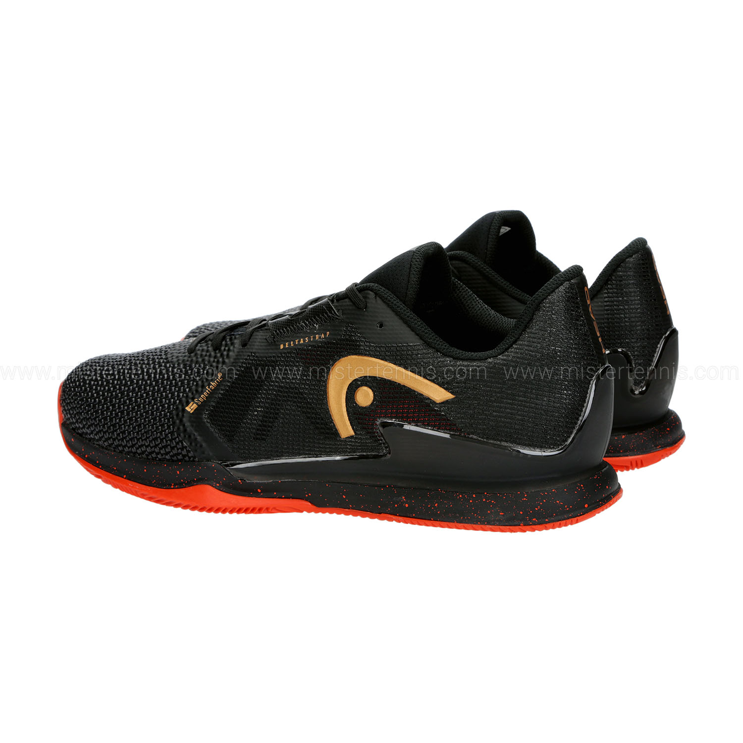 Head Sprint Pro 3.5 SF Clay - Black/Orange