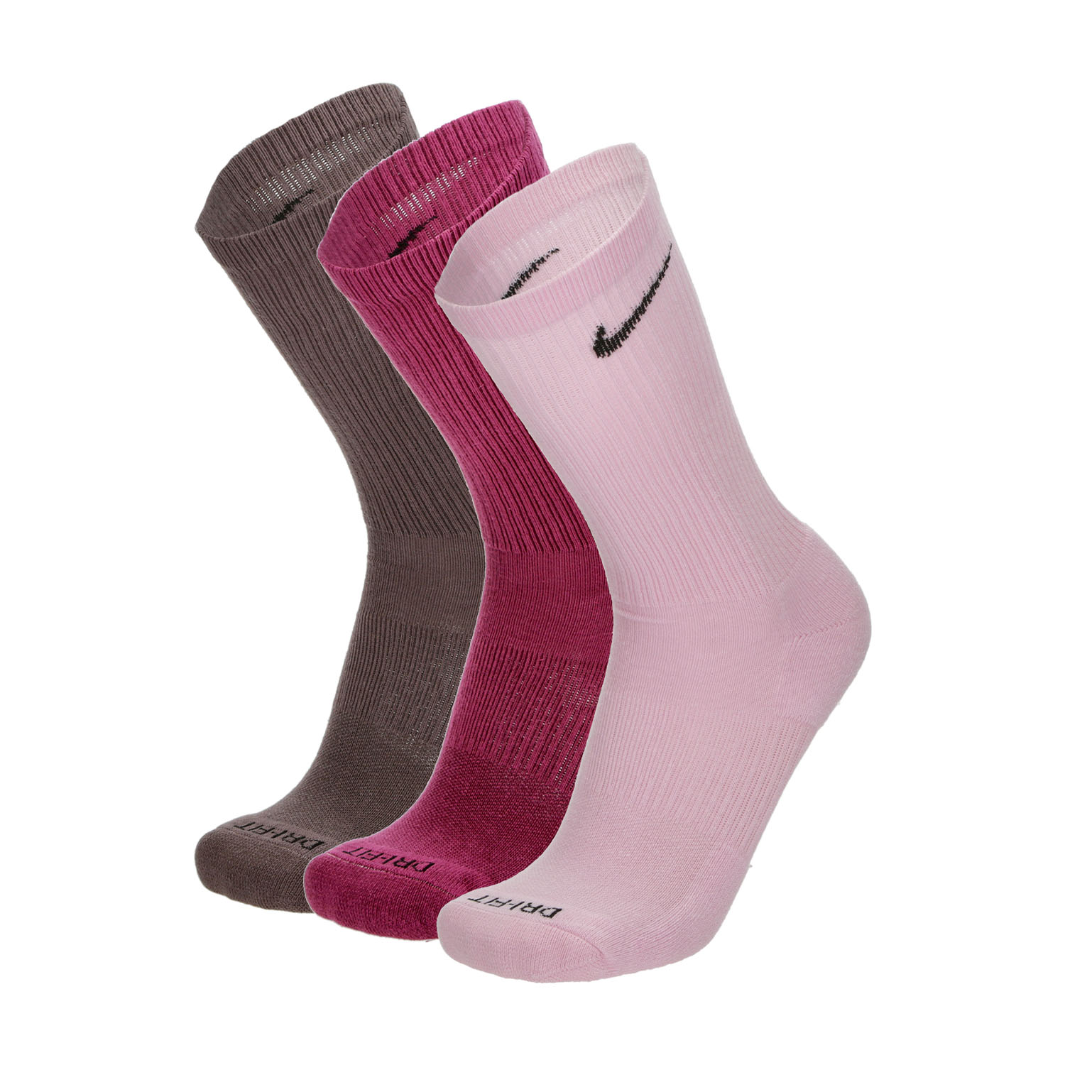 Nike Everyday Plus Cushioned Training Crew Socks (3