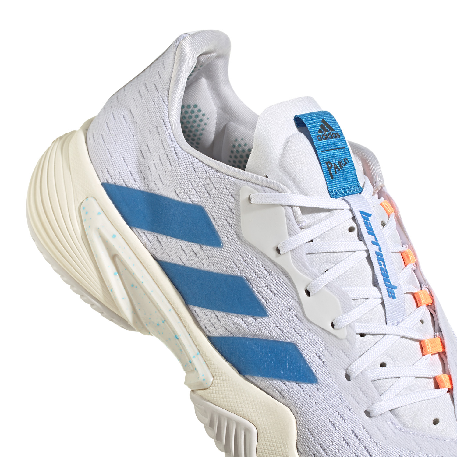 adidas Barricade Parley Men's Tennis Shoes - Cloud White