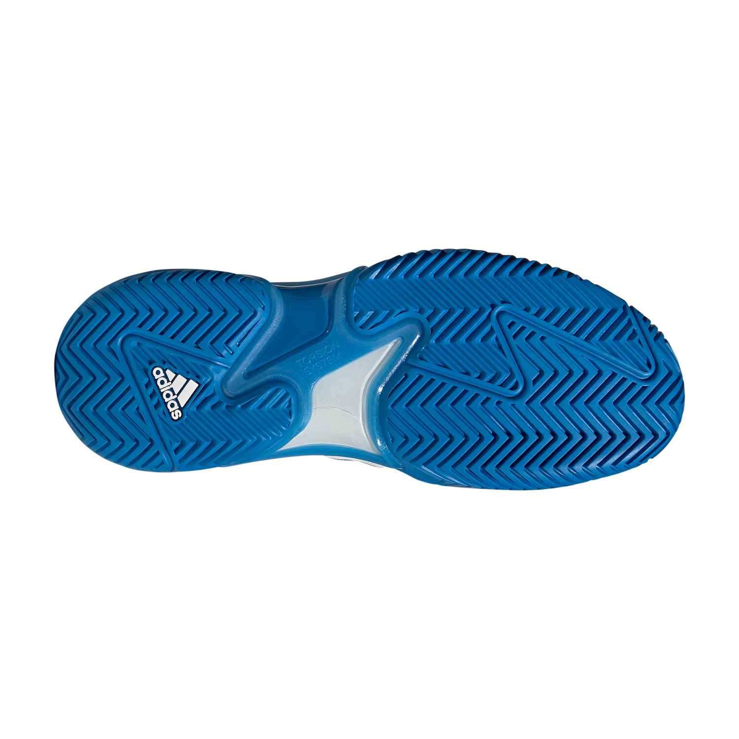 100％本物 adidas Barricade Men's Tennis Shoes - Blue/White スポーツトイ・アクショントイ