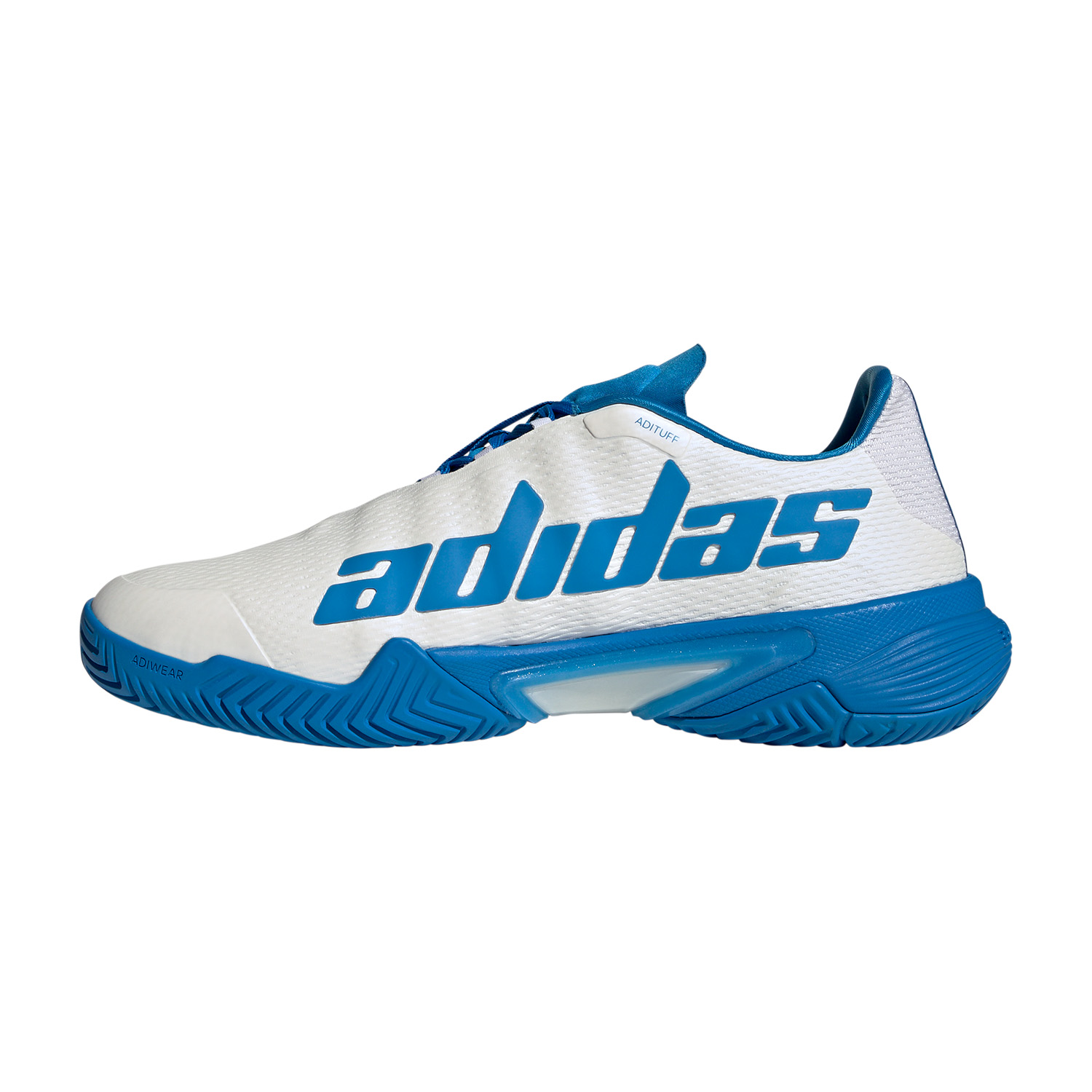 Zapatillas de tenis niño multipista - BARRICADE azul blanco